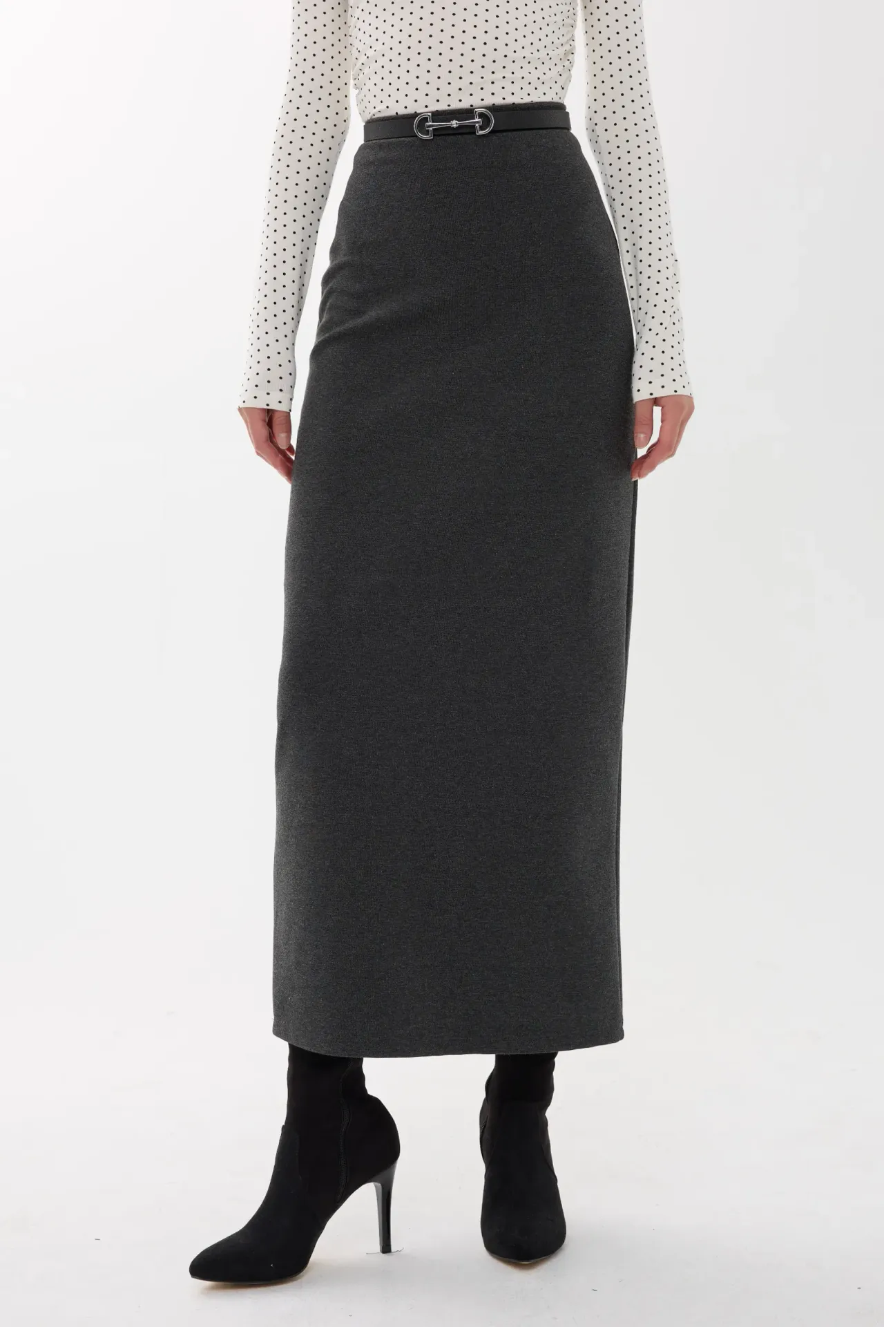 High Waist Maxi Skirt