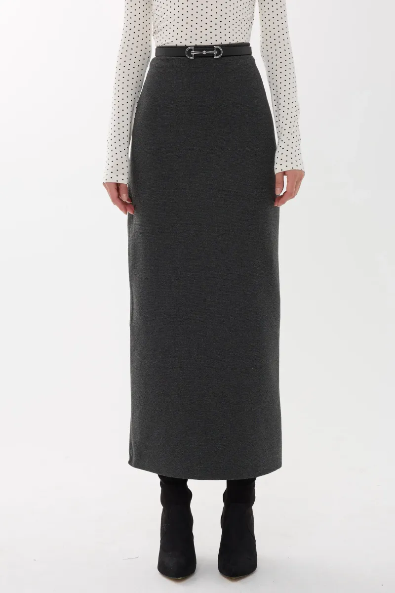 High Waist Maxi Skirt 2