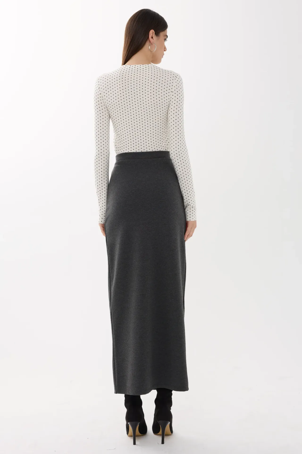 High Waist Maxi Skirt