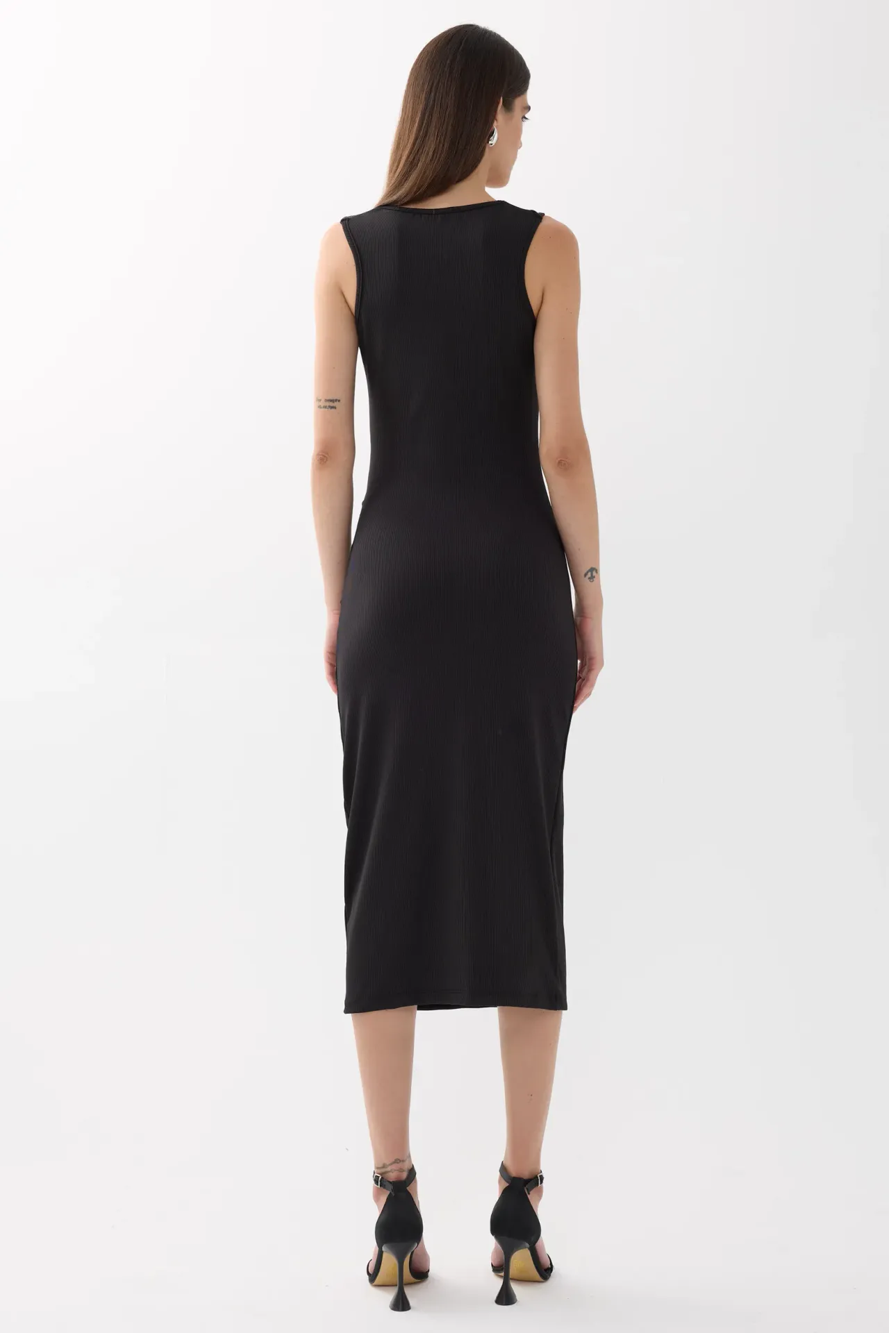 Ruched Midi Dress