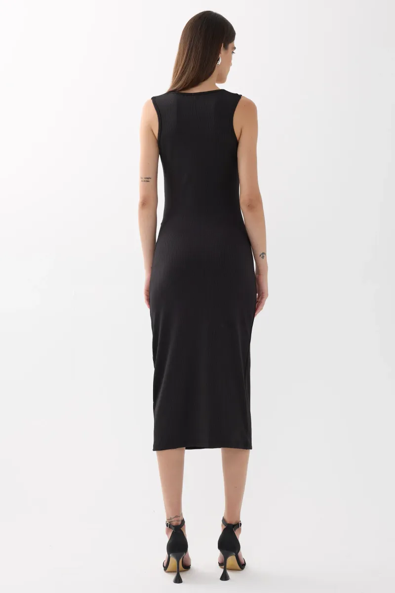 Ruched Midi Dress 5
