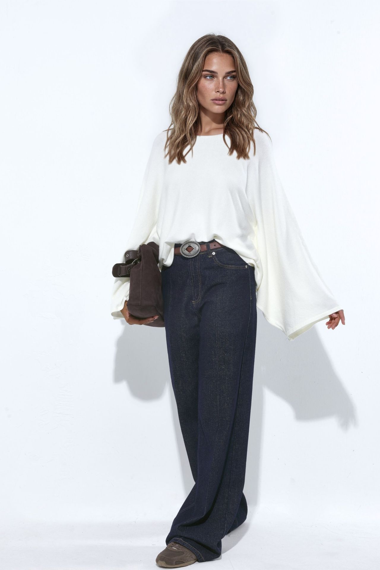 Soft Boat Neck Basic Knit Sweater 2