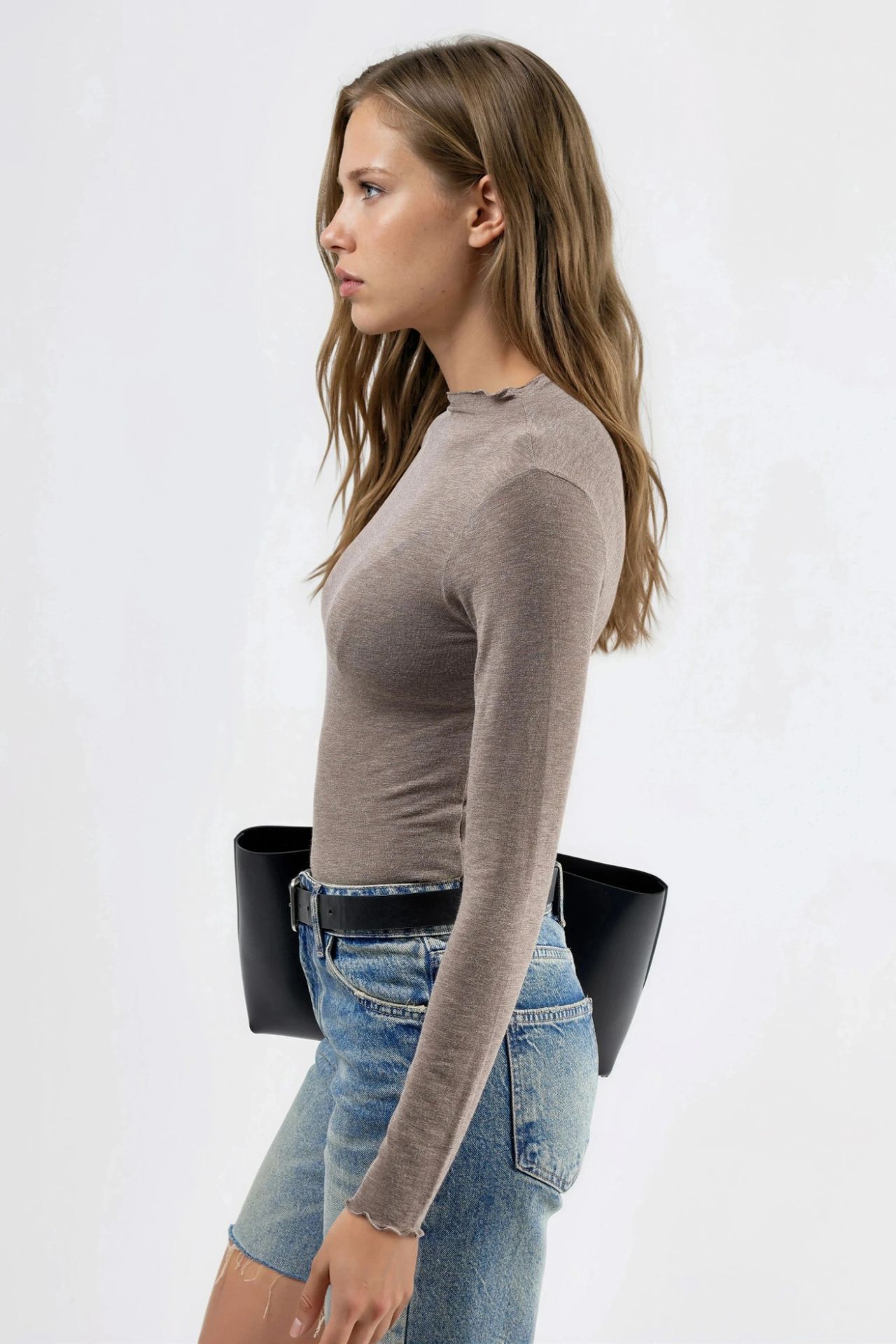 BUSEM Long Sleeve Slim Fit Blouse 2