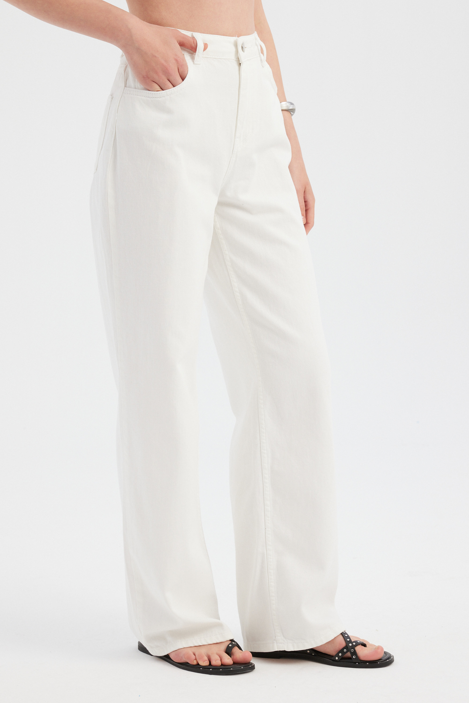 High Waist Wide Leg Jeans