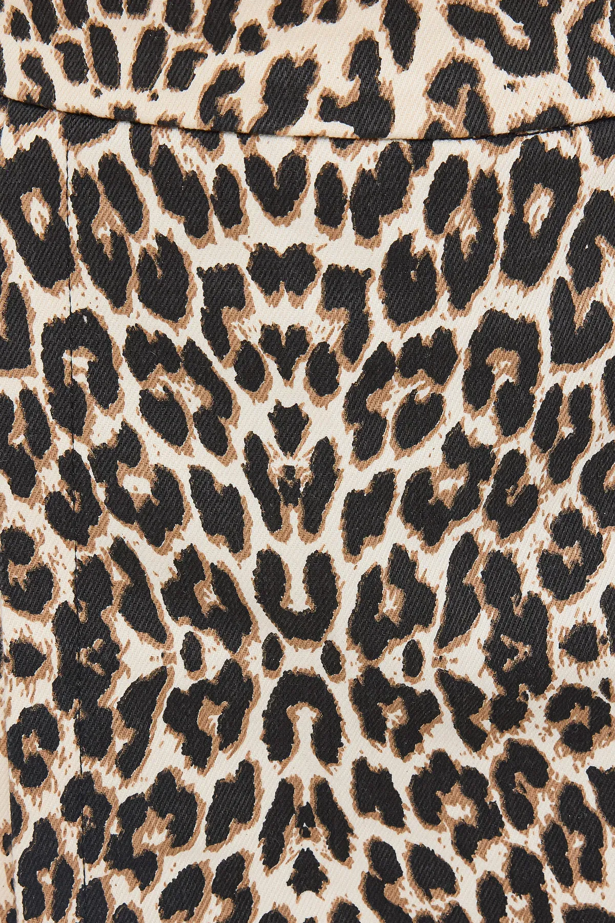 Animal Printed Wrap Mini Skirt 5