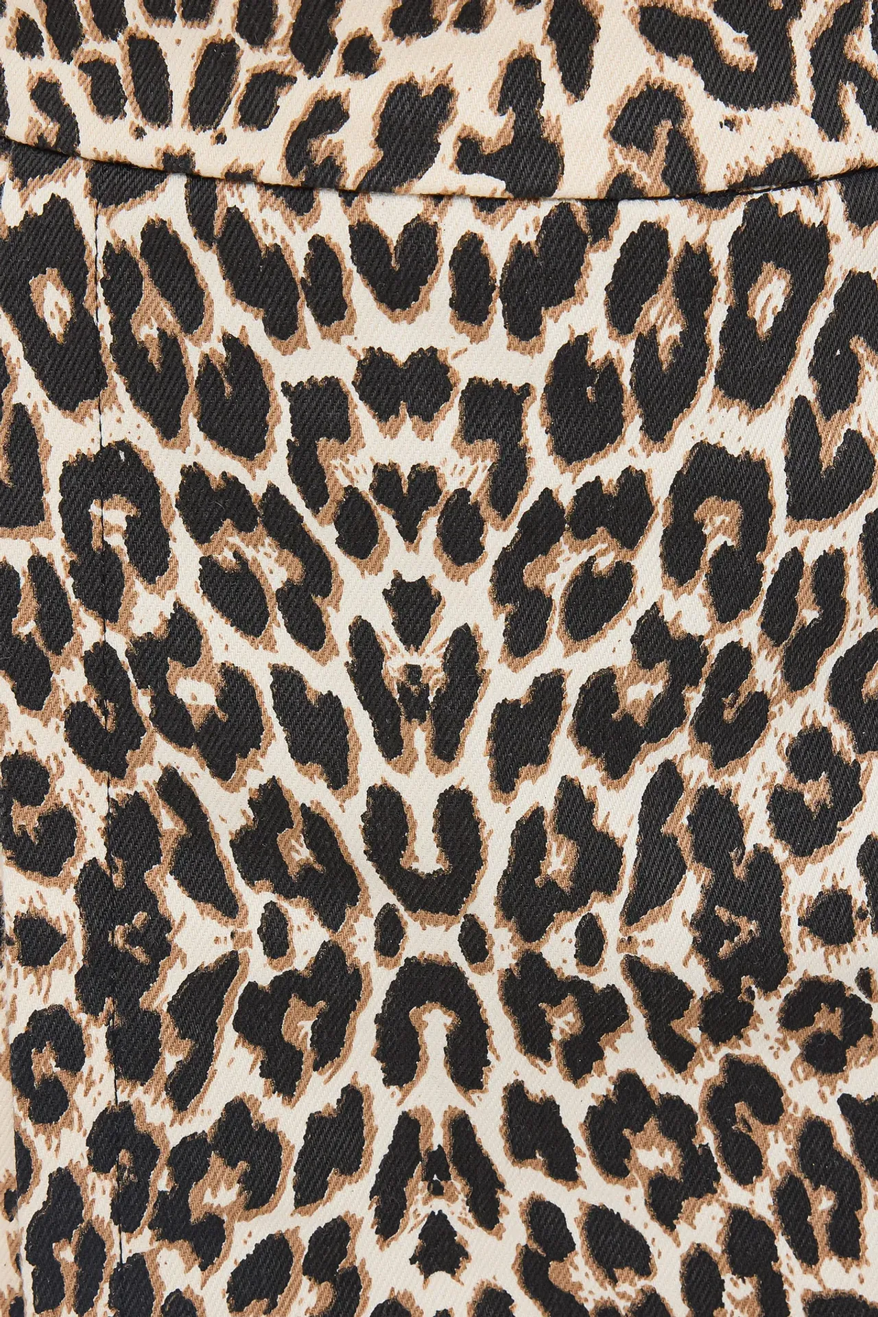 Animal Printed Wrap Mini Skirt
