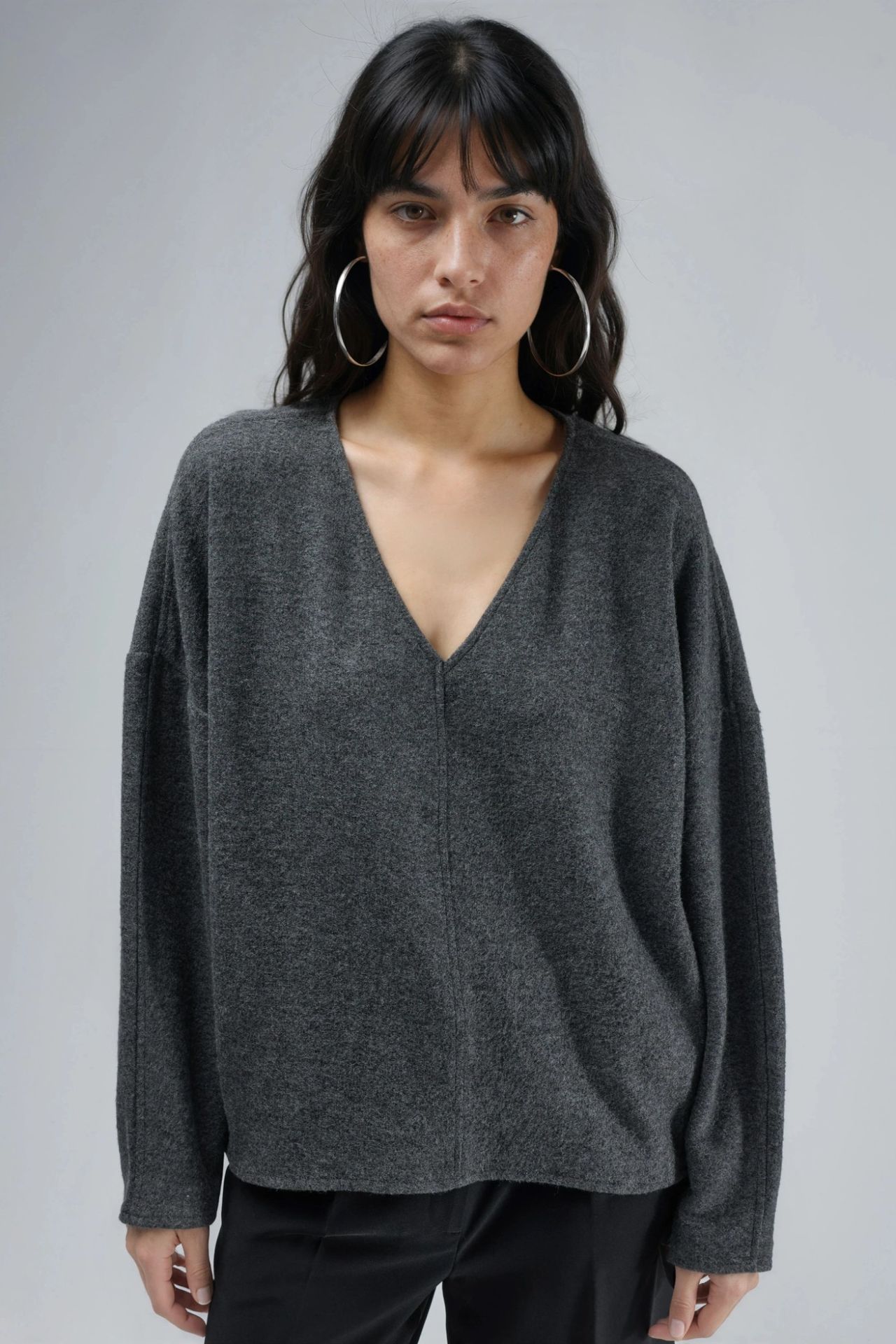 BUSEM V-Neck Long Sleeve Blouse 7
