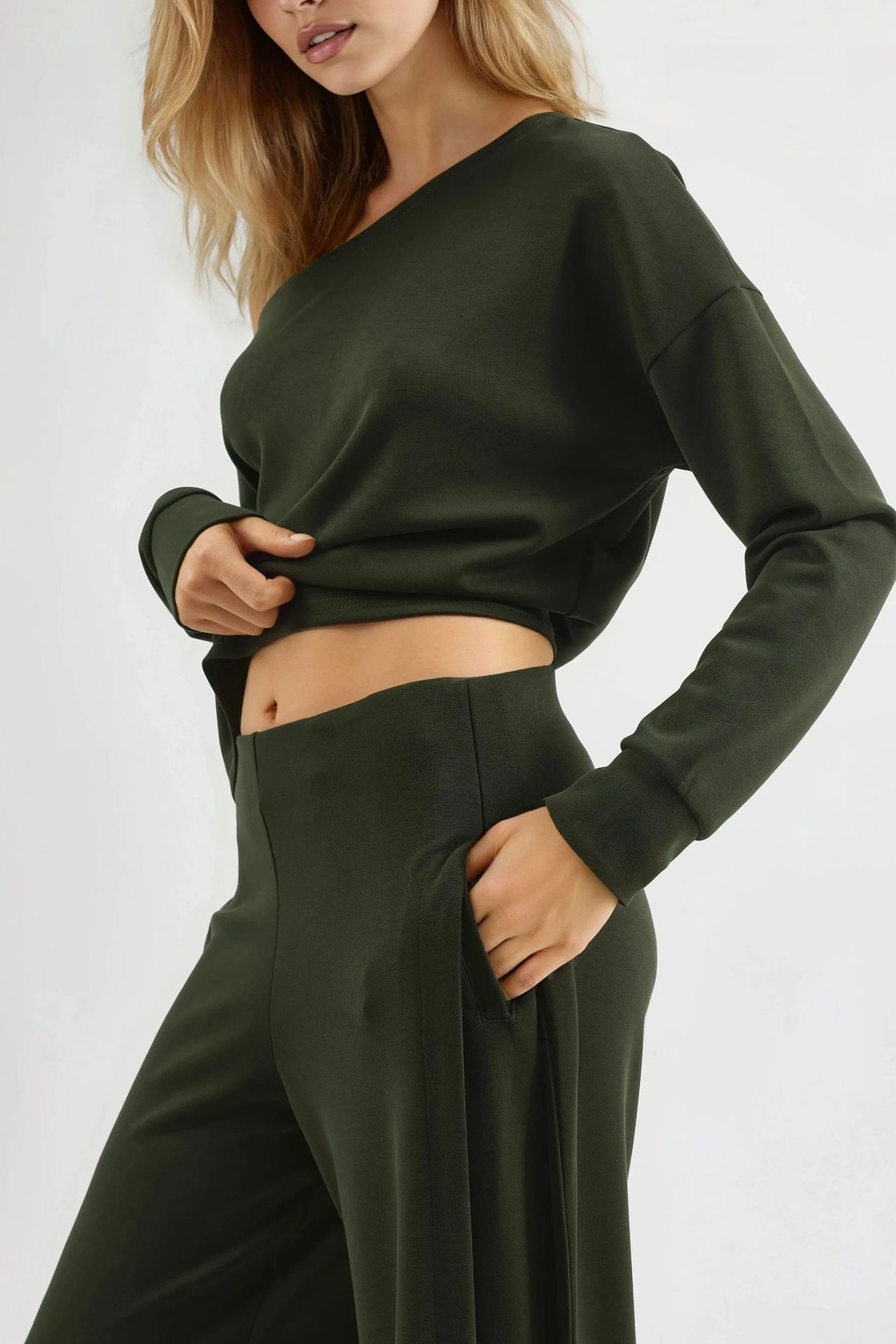 BUSEM Wide Leg Pleated Pants 6