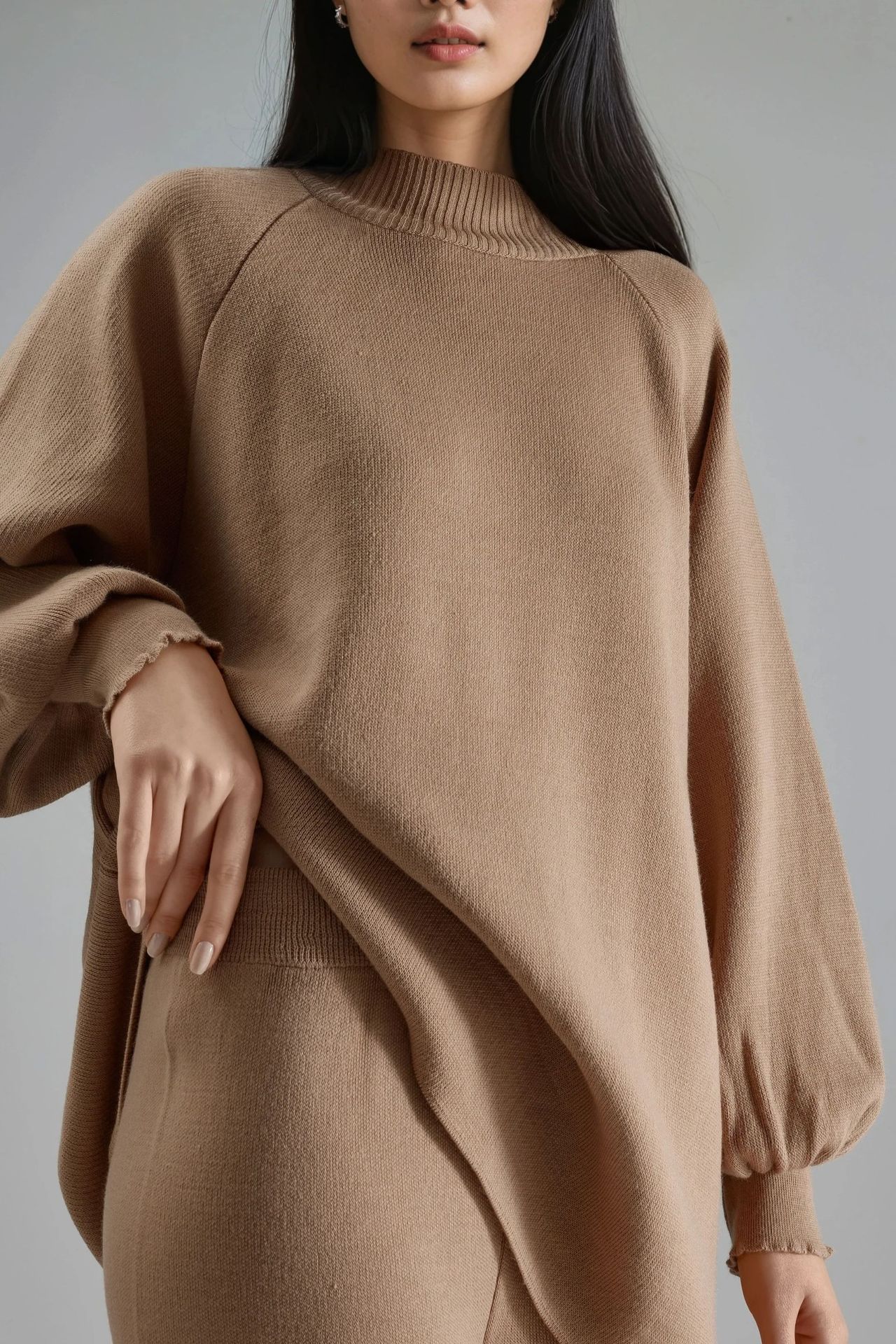 MY FASHION Loose Fit Sweater & Pants Knit Co-ord Set 6