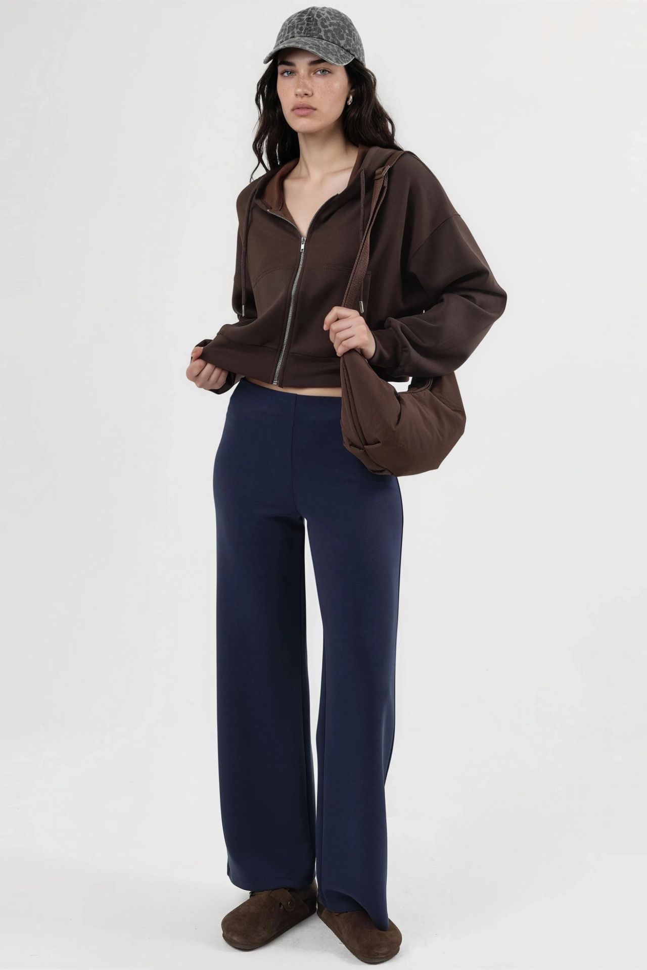 BUSEM Hooded Zippered Short Jacket 4