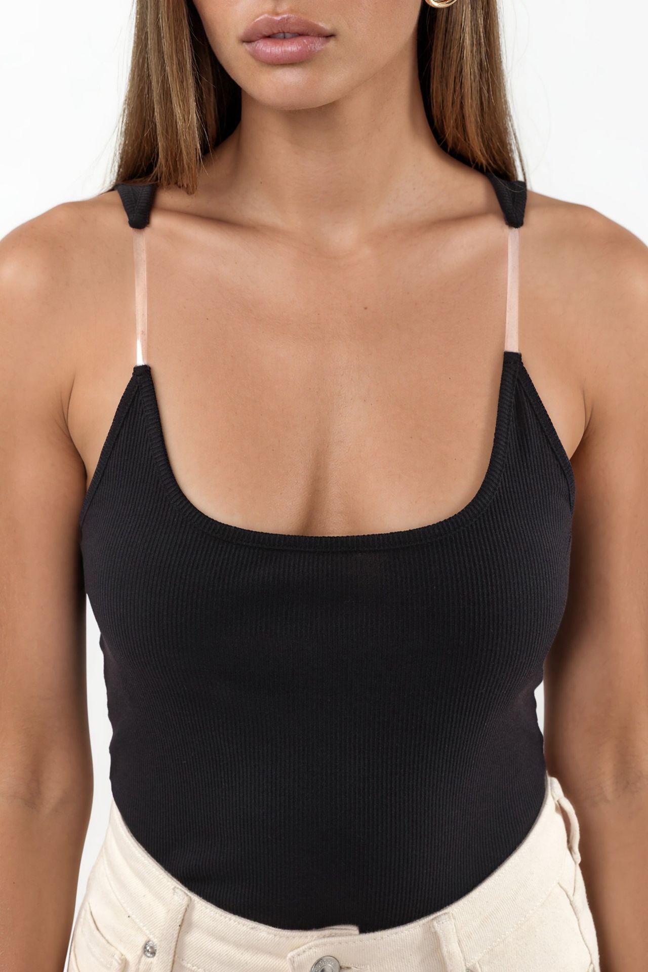 Invisible Strap Tank Top 7