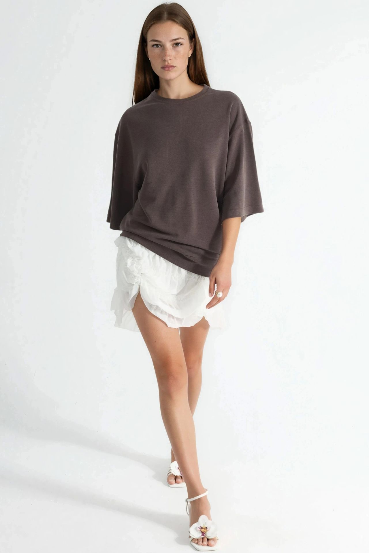 BUSEM Oversized Crew Neck Tee 4