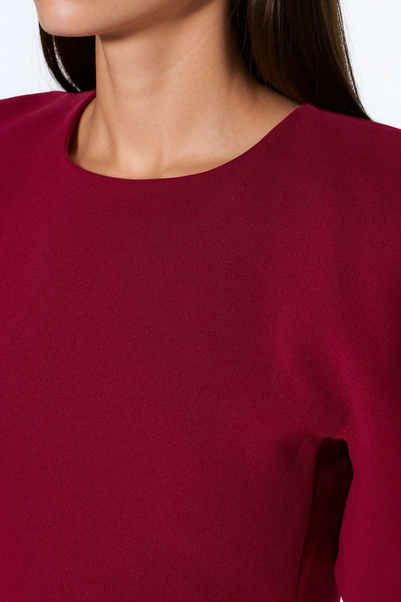 BUSEM Mini crepe dress with pocket and zipper 4