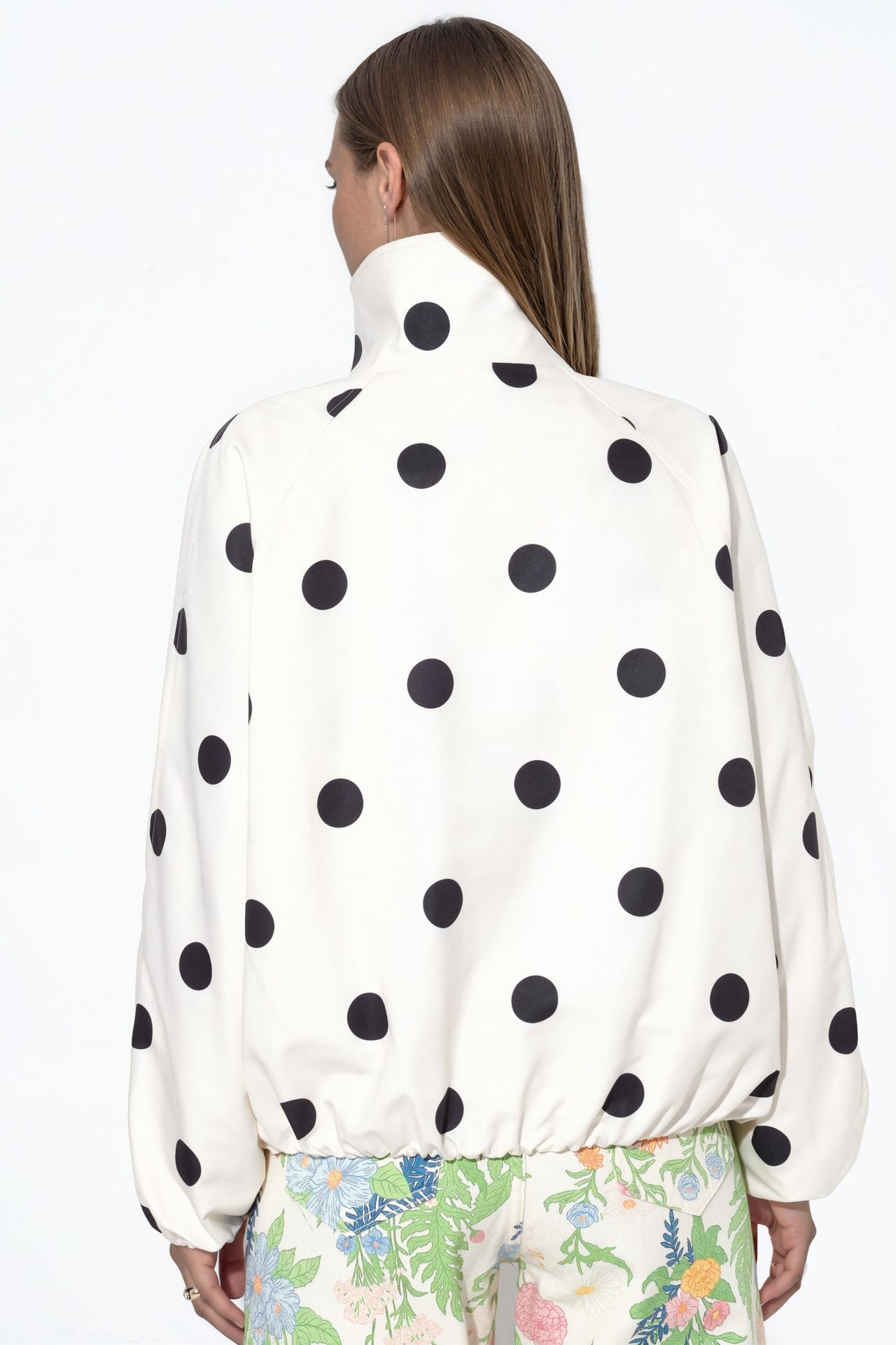 Polka Dot Bomber Jacket 4