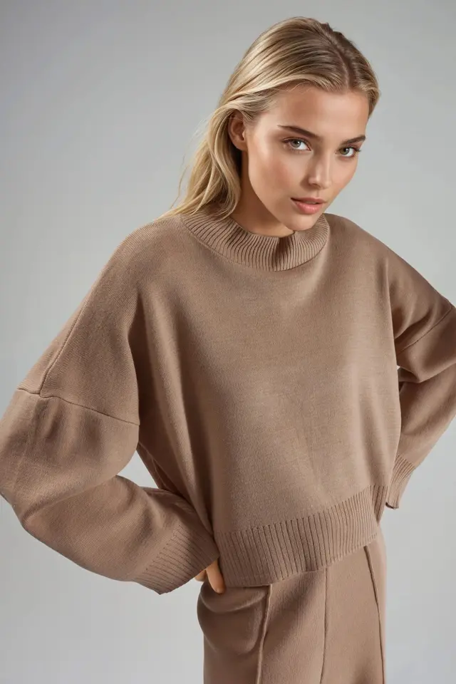 MY FASHION Loose Fit Knit Sweater