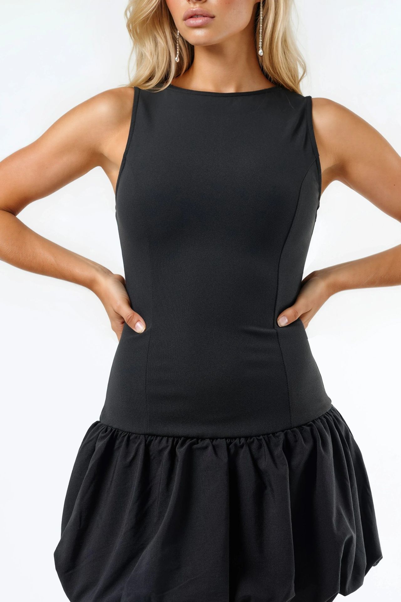 BUSEM Sleeveless Mini Dress with Zipper 6