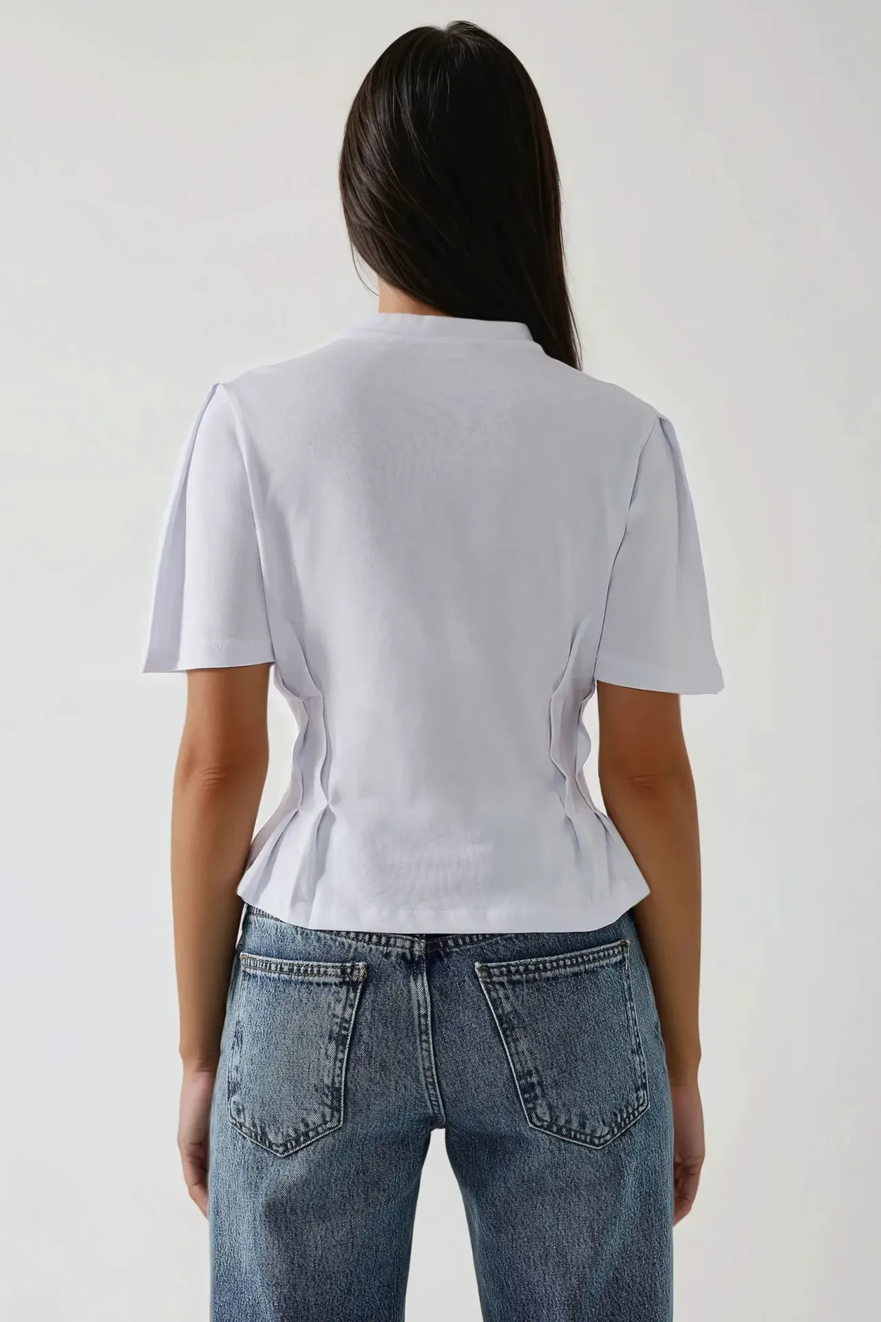 Fitted Crew Neck T-Shirt
