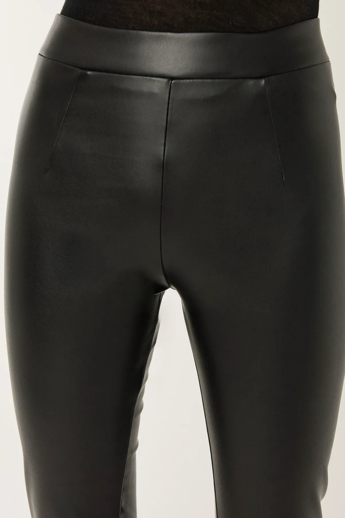 High Waist Faux Leather Leggings 5
