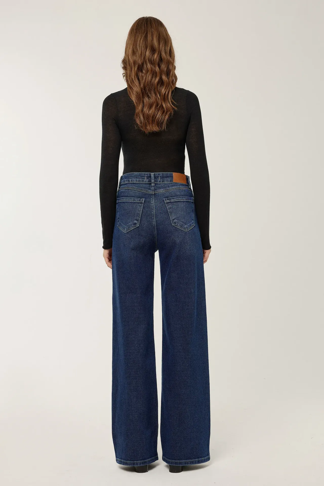 High Waist Wide Leg Jeans