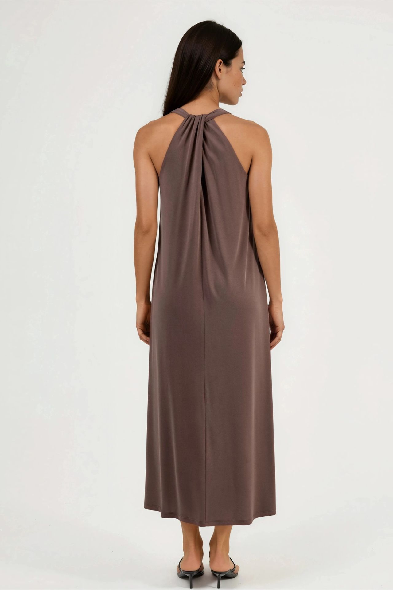BUSEM Halter Neck Modal Dress 3