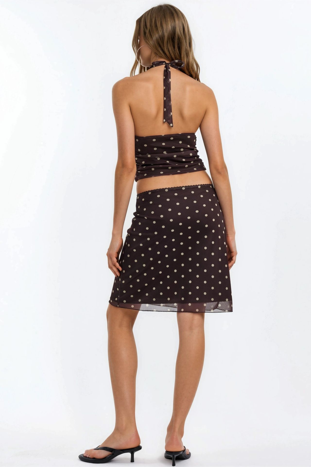 Polka Dot Mini Skirt 10