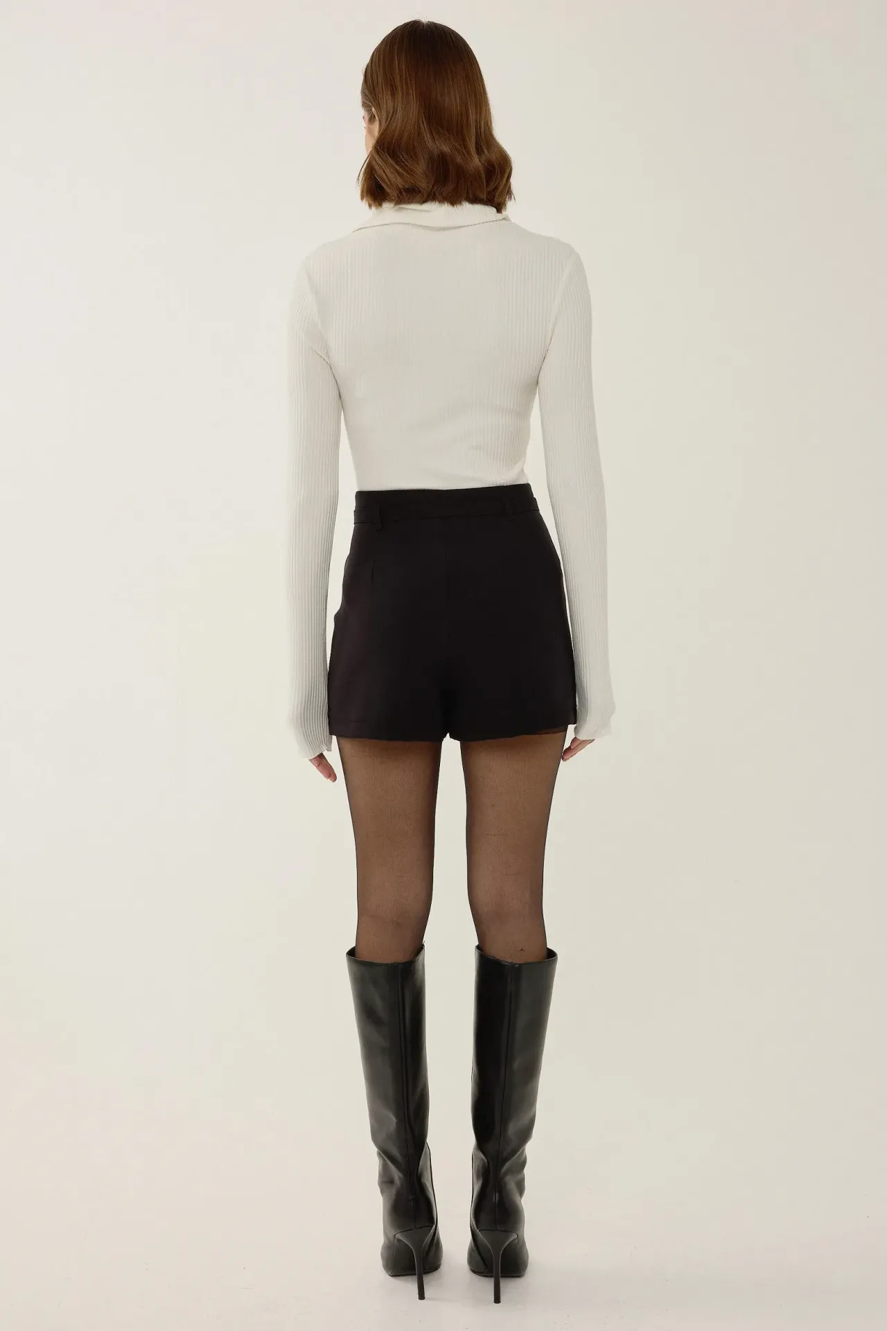 Belted Mini Skorts