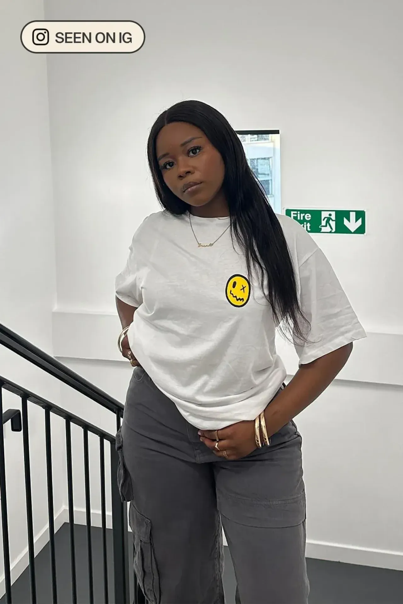 Printed Round Neck T-Shirt