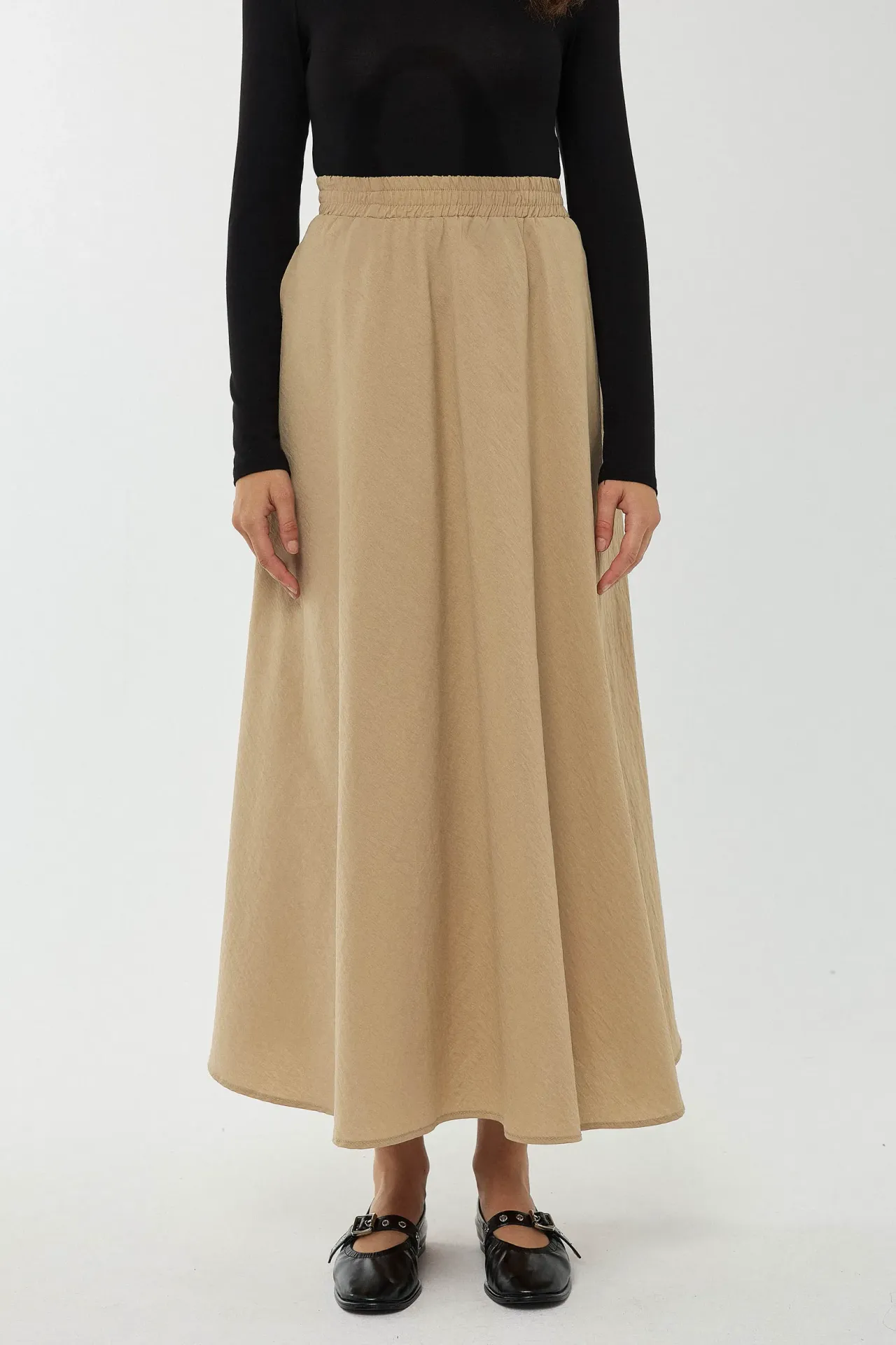 High Waist Maxi Skirt