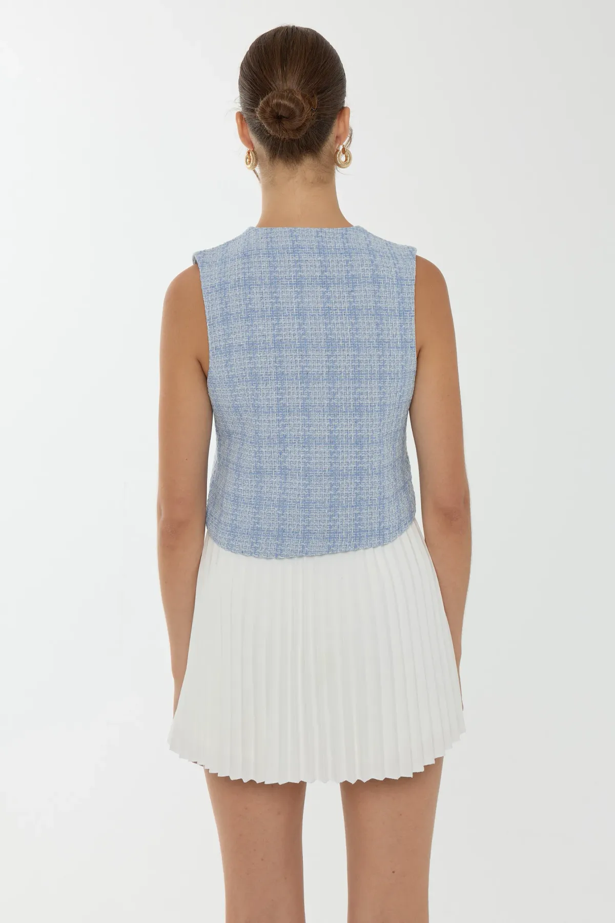 Tweed Buttoned Waistcoat 5