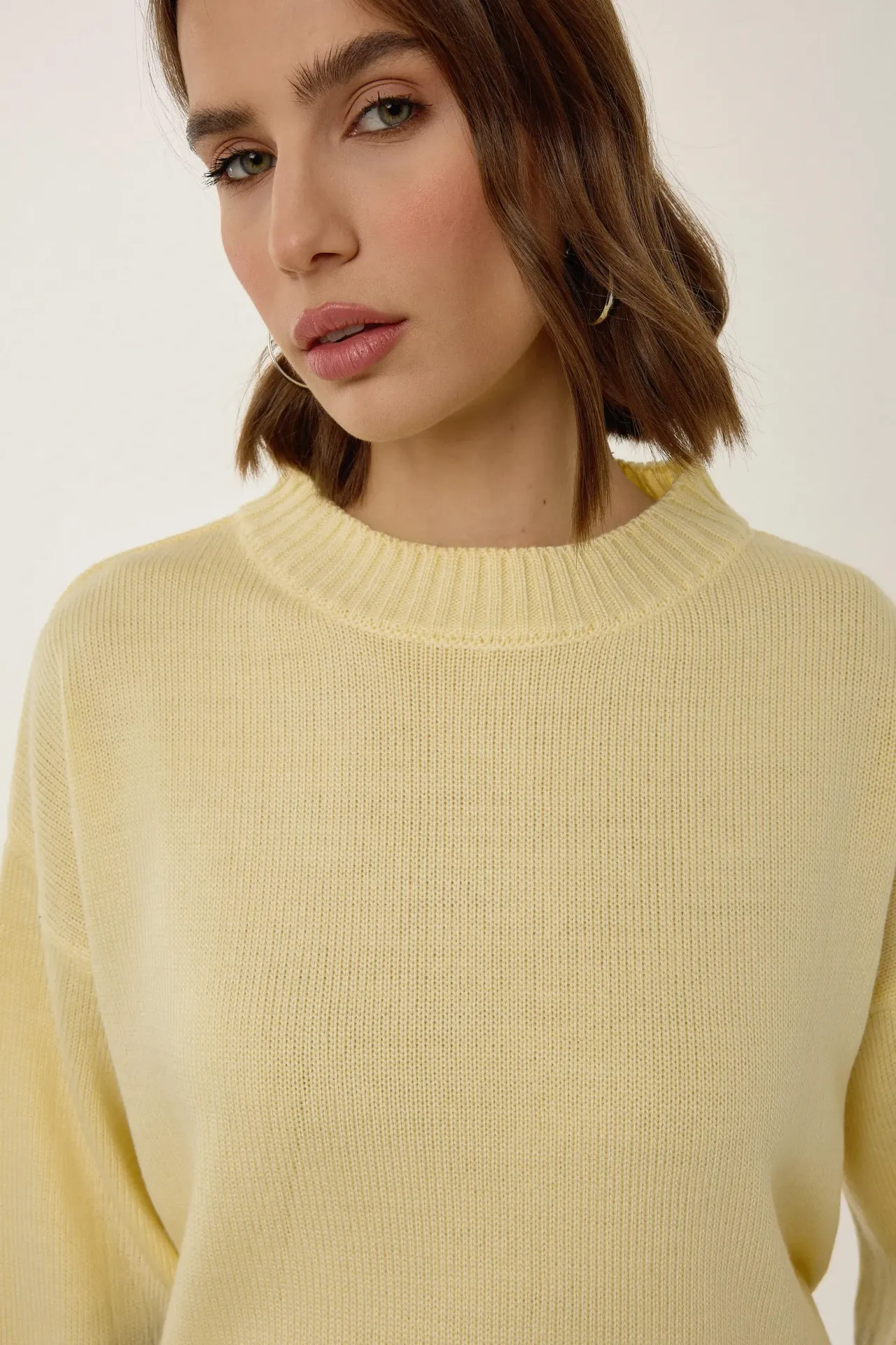 Crew Neck Cozy Sweater