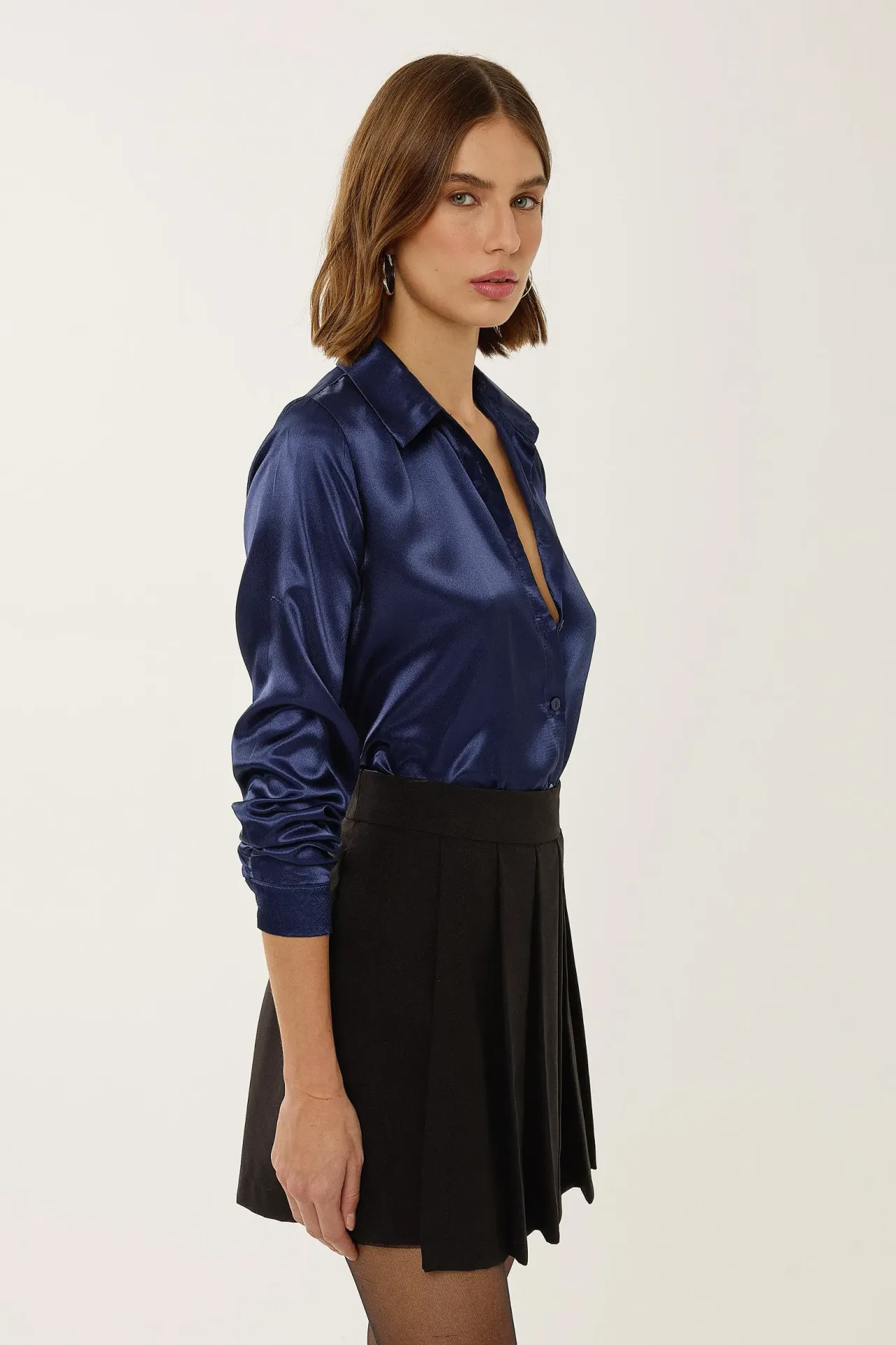 Satin Classic Shirt