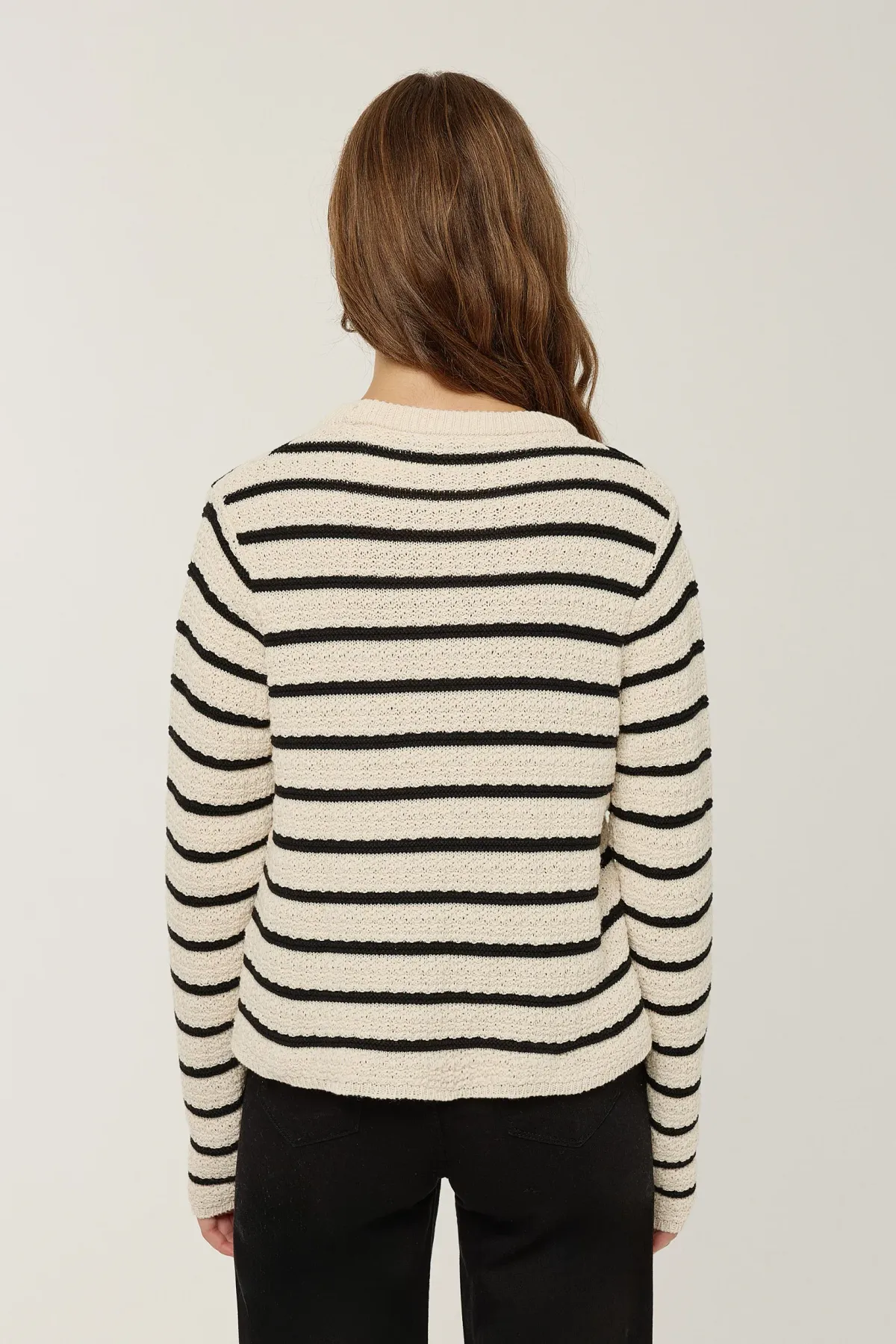 Striped Knitted Sweater 5