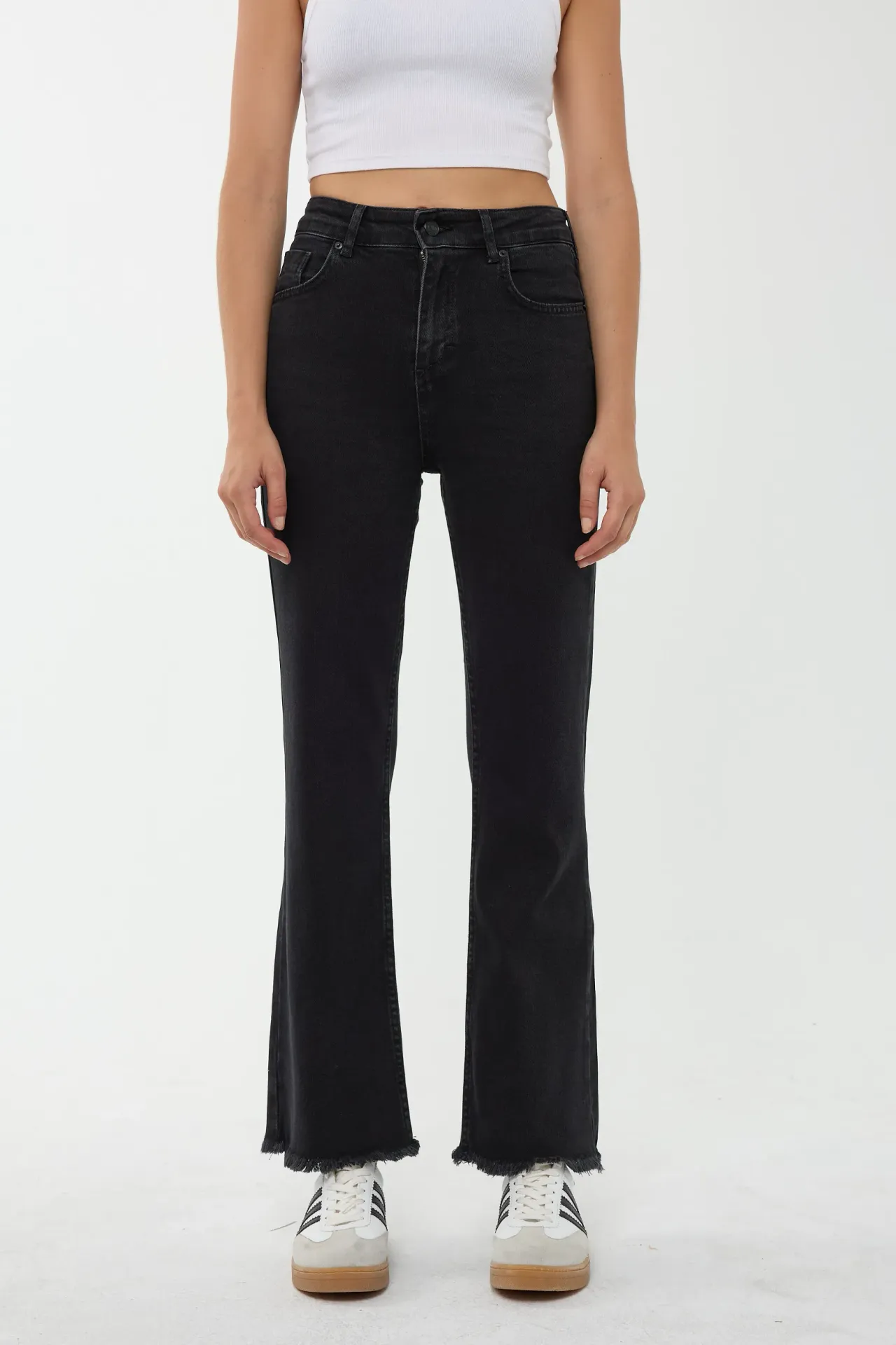 High Waist Flare Jeans