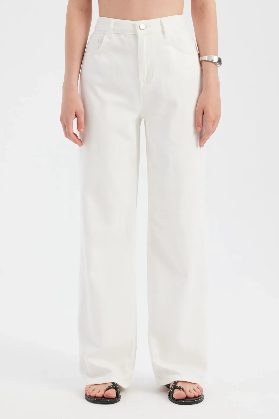 High Waist Wide Leg Jeans