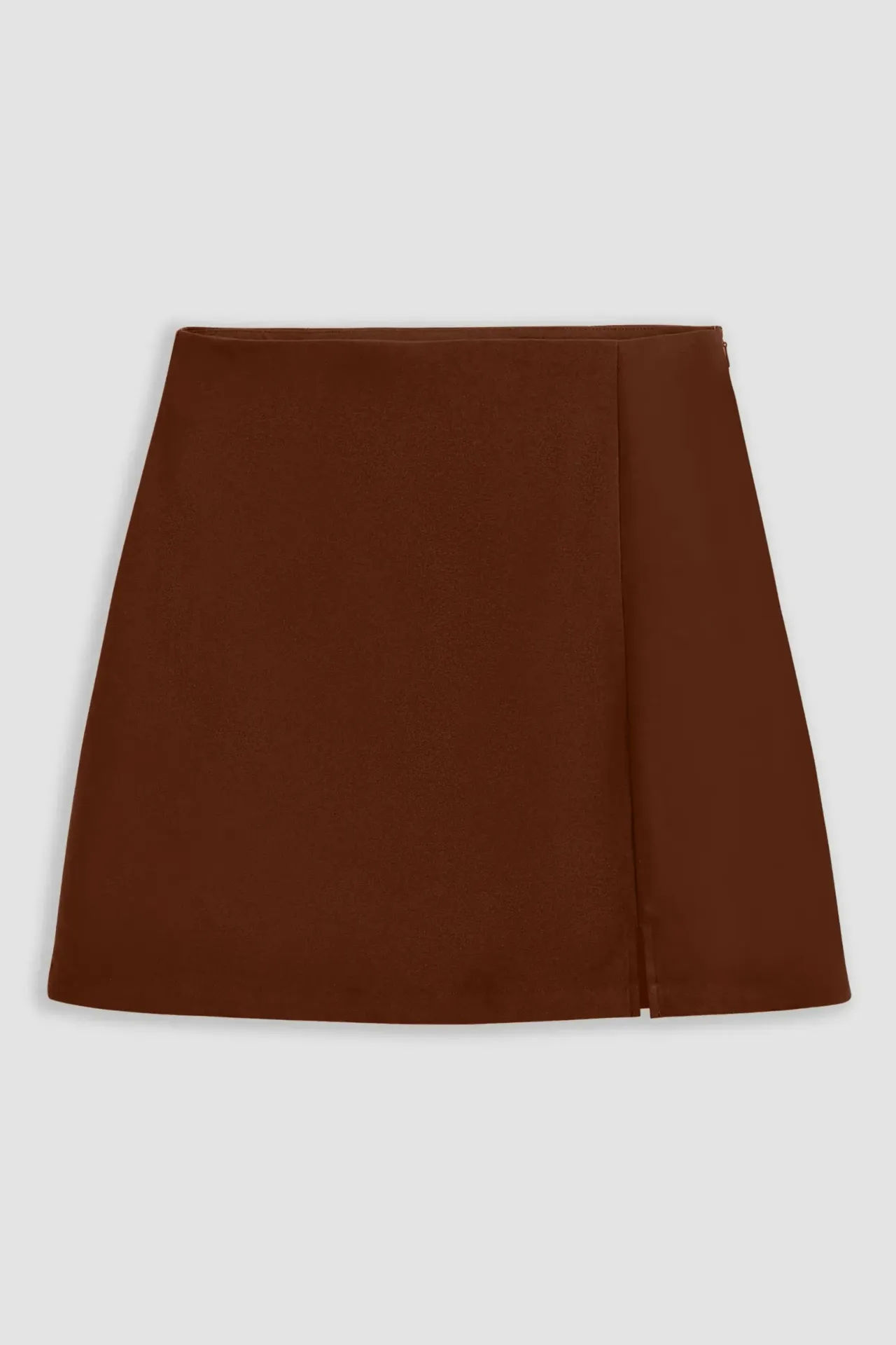 High-Waist Side-Slit Skirt