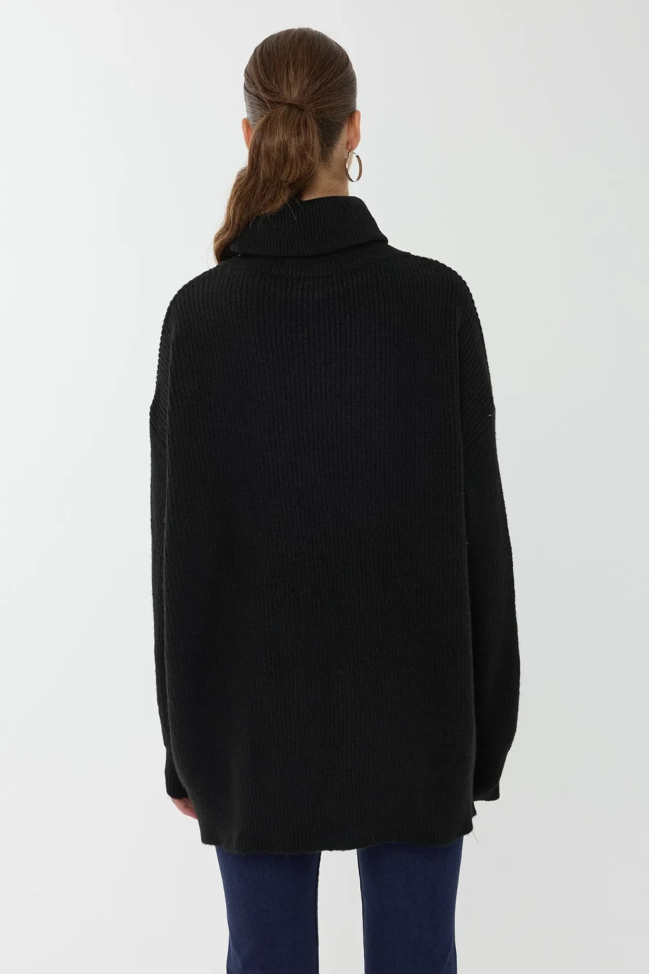 Oversized Turtleneck Sweater