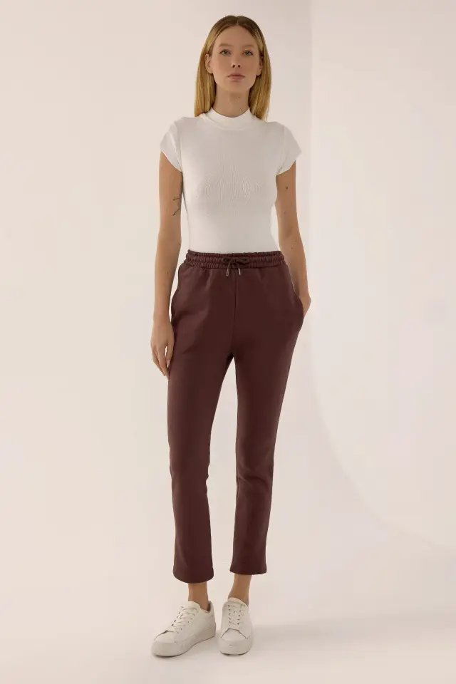 Slim Fit Corded Sweatpants