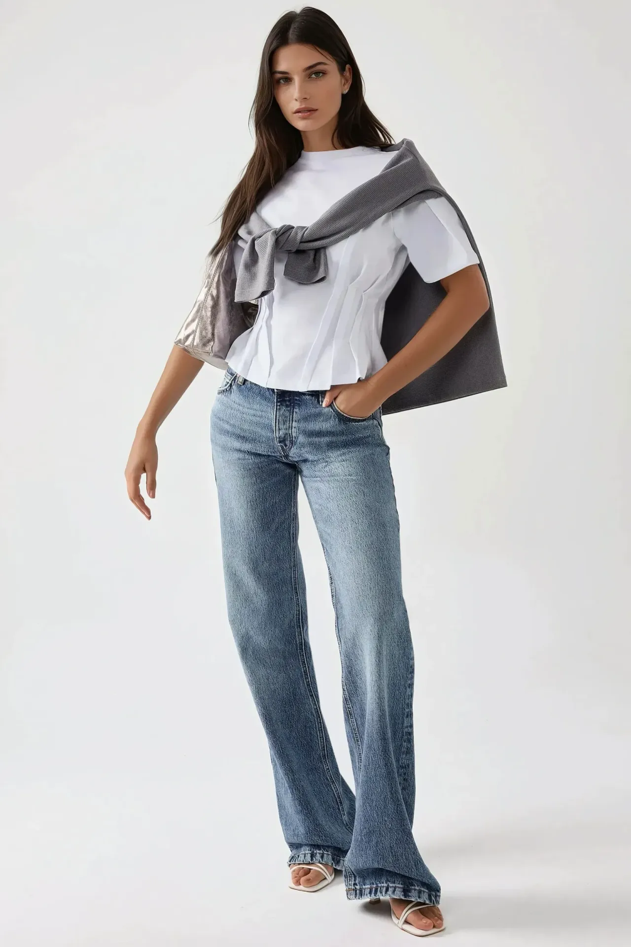 Fitted Crew Neck T-Shirt