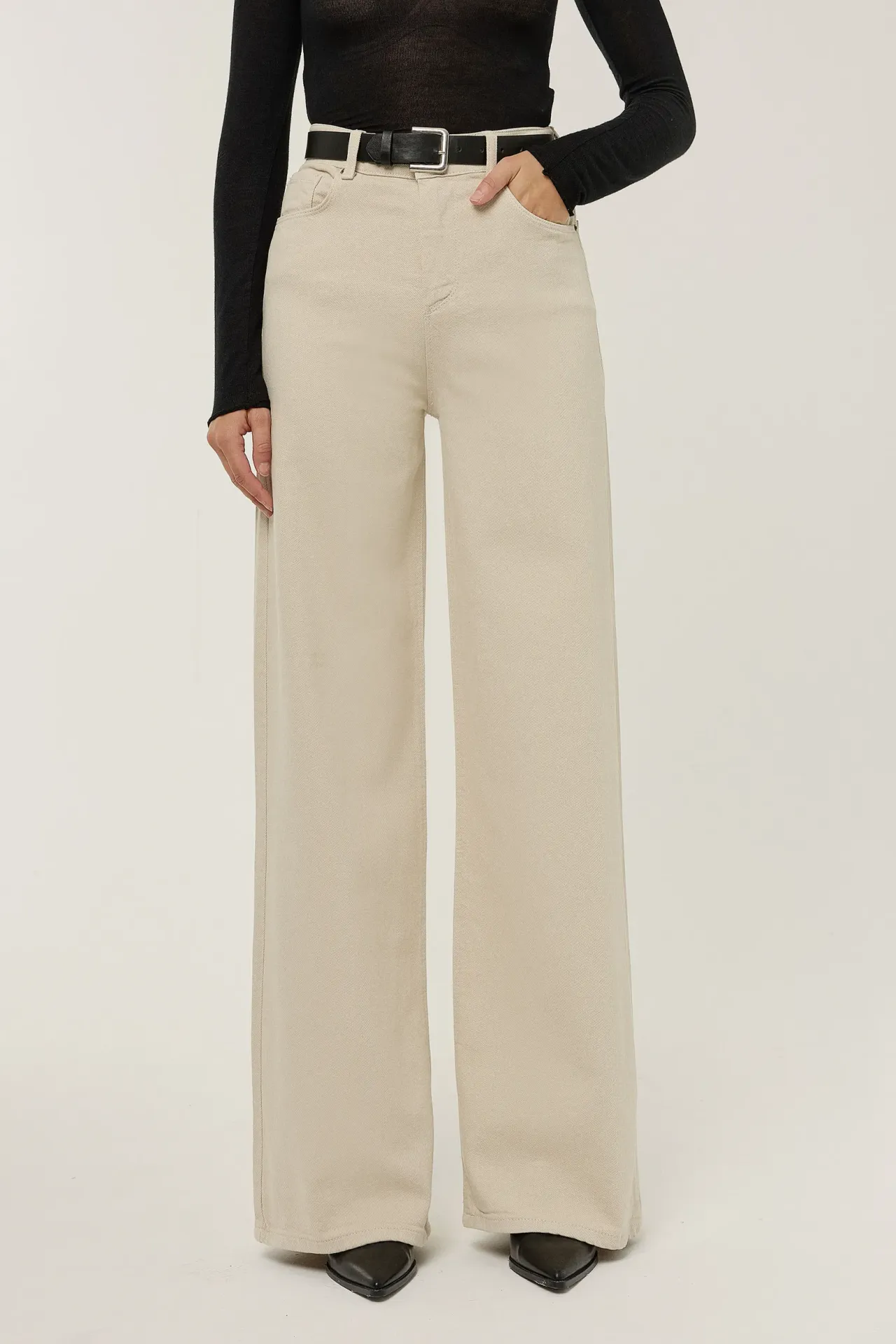 High Waist Wide Leg Jeans