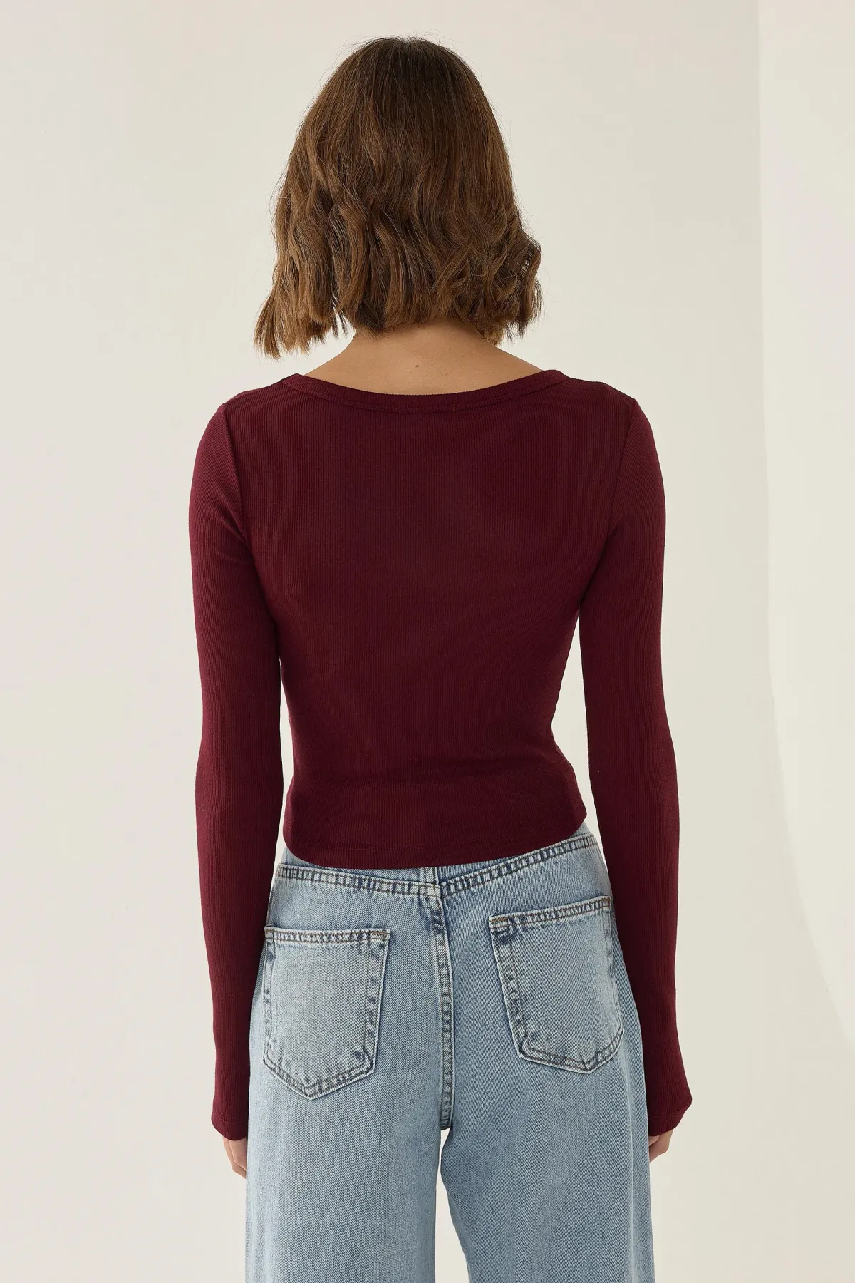 Slim Fit Long Sleeve Top 5