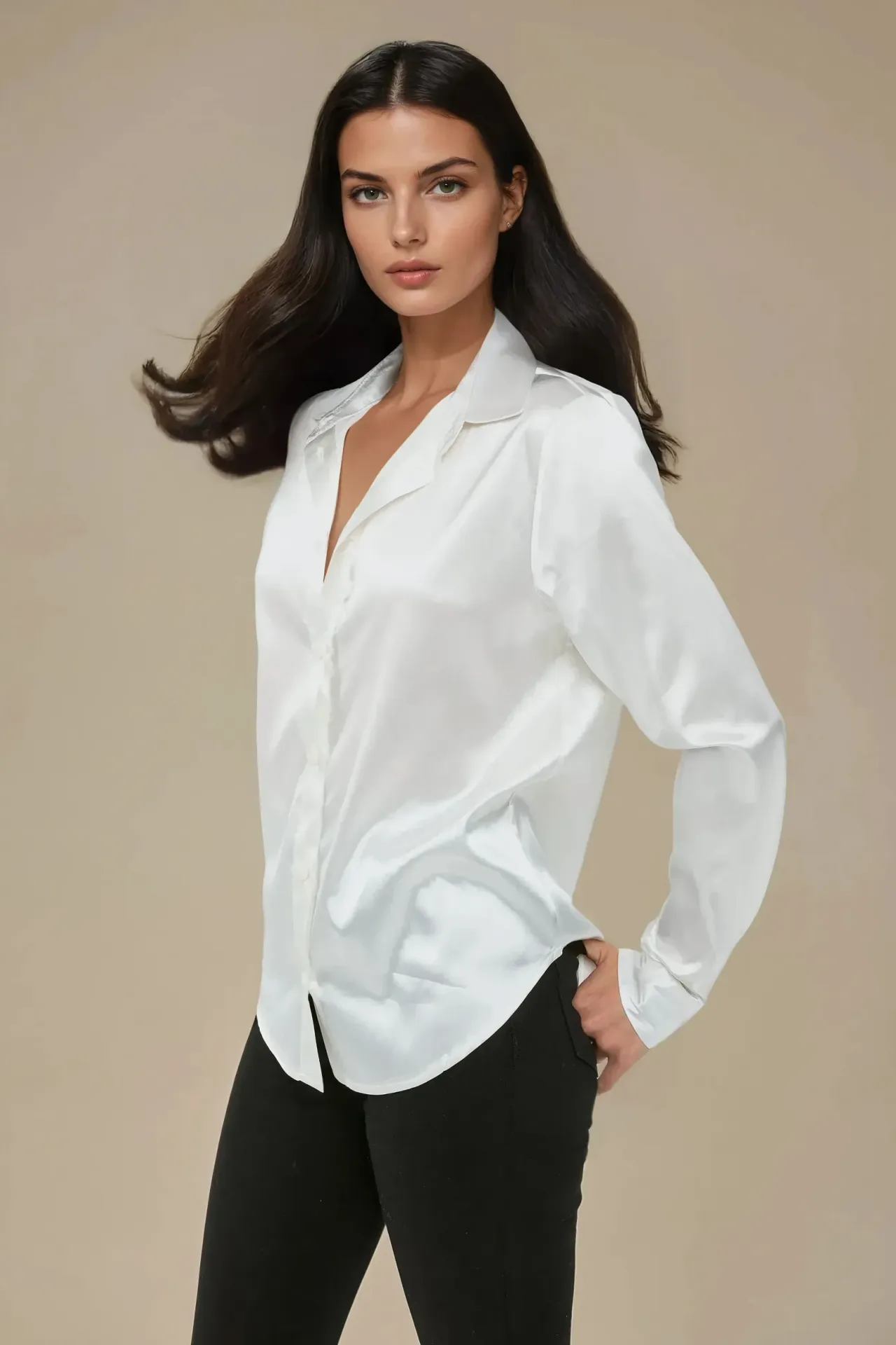 Satin Classic Shirt