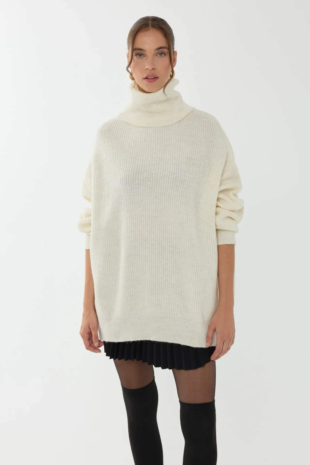 Oversized Turtleneck Sweater
