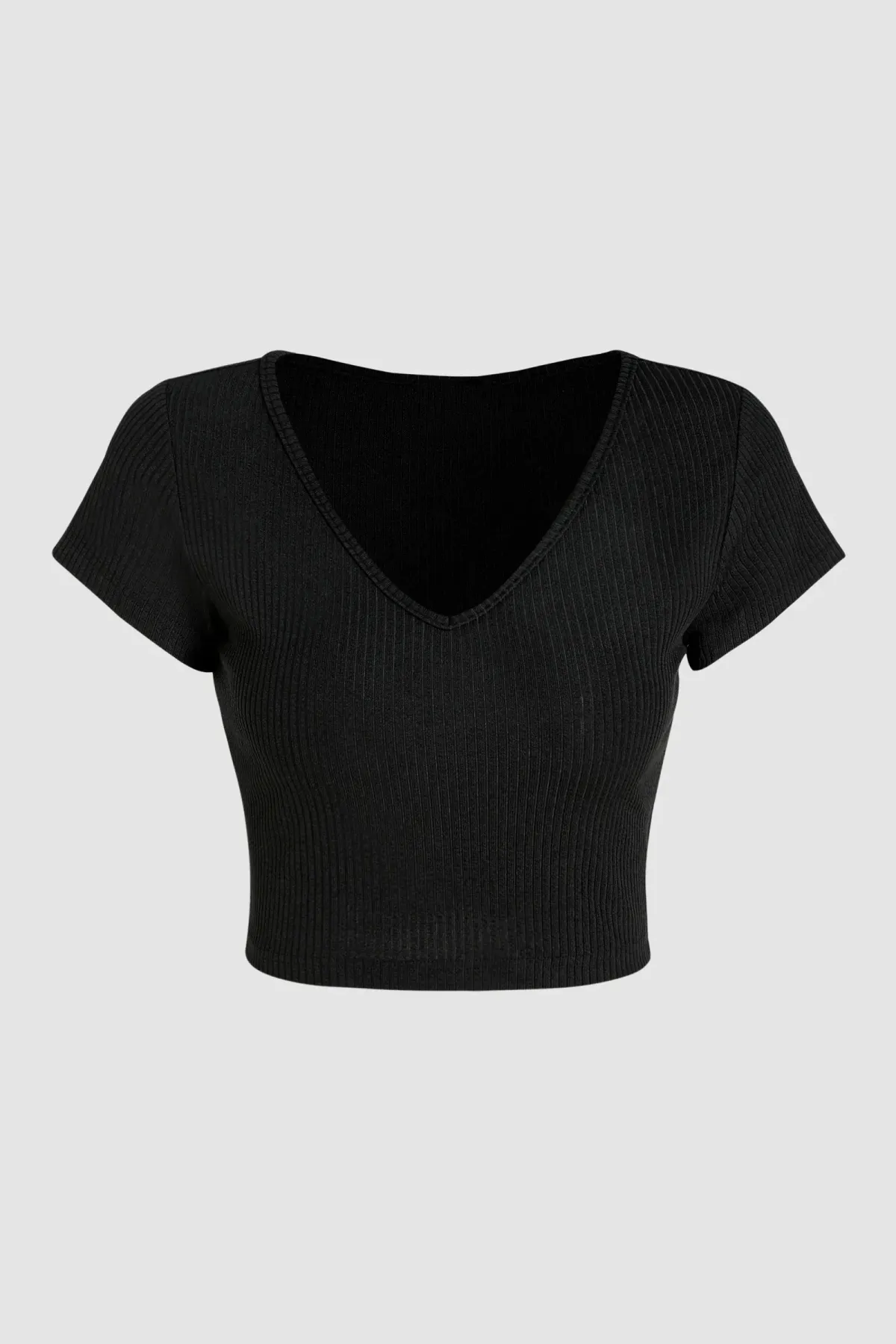 V-Neck Two-Piece Set 3