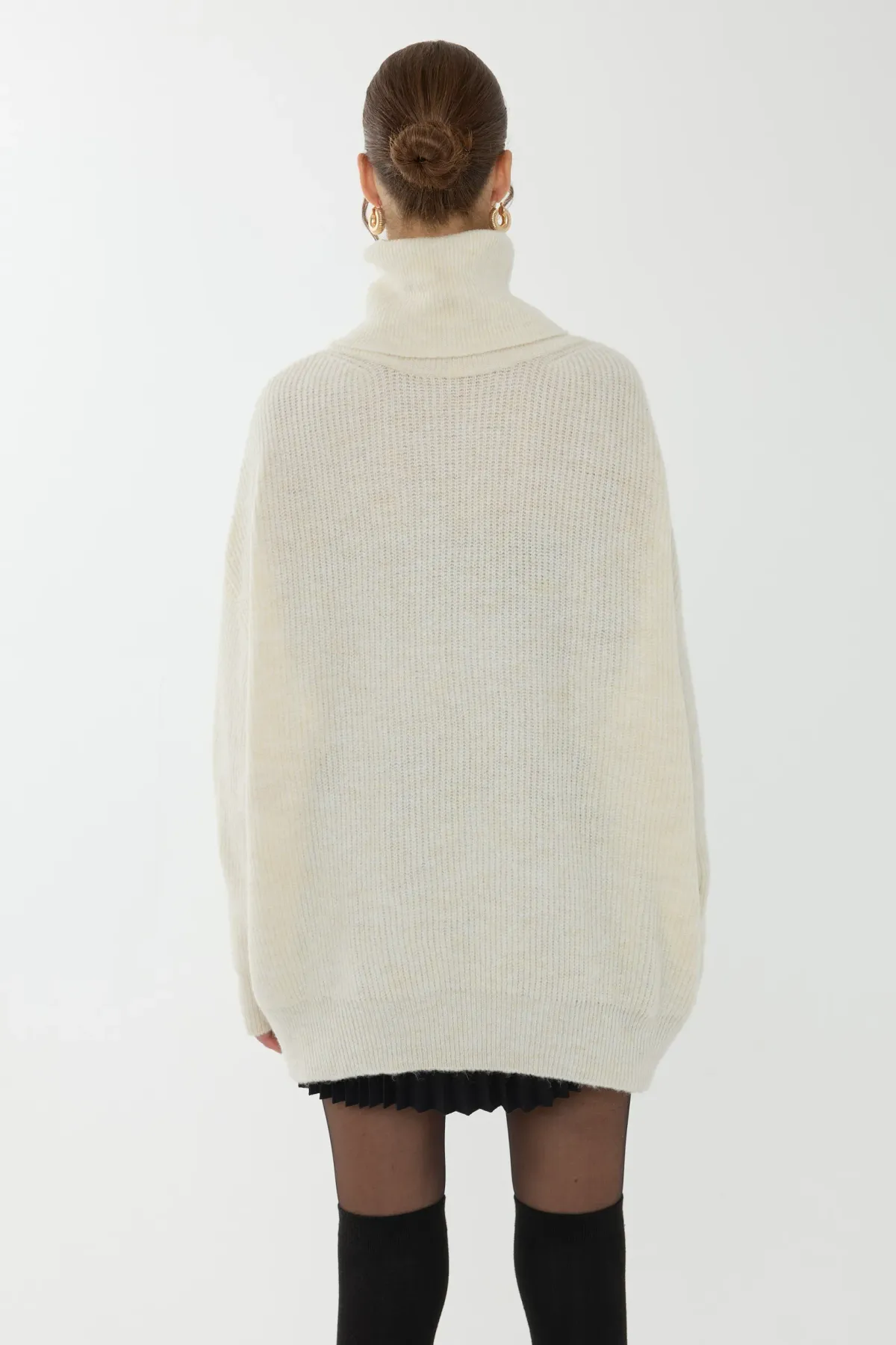 Oversized Turtleneck Sweater 3