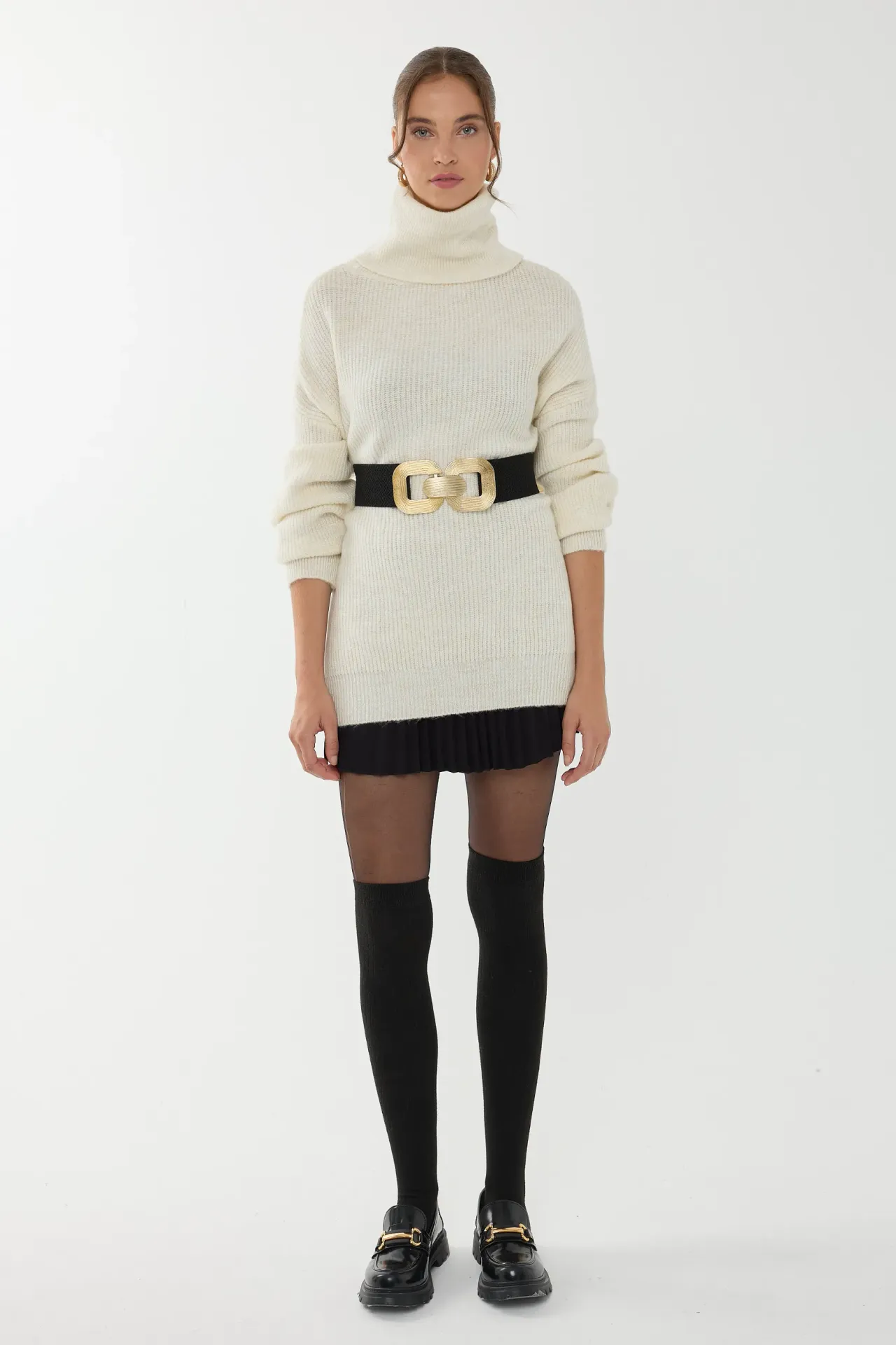 Oversized Turtleneck Sweater