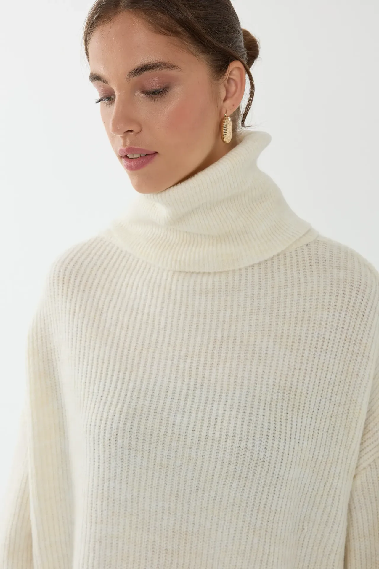 Oversized Turtleneck Sweater
