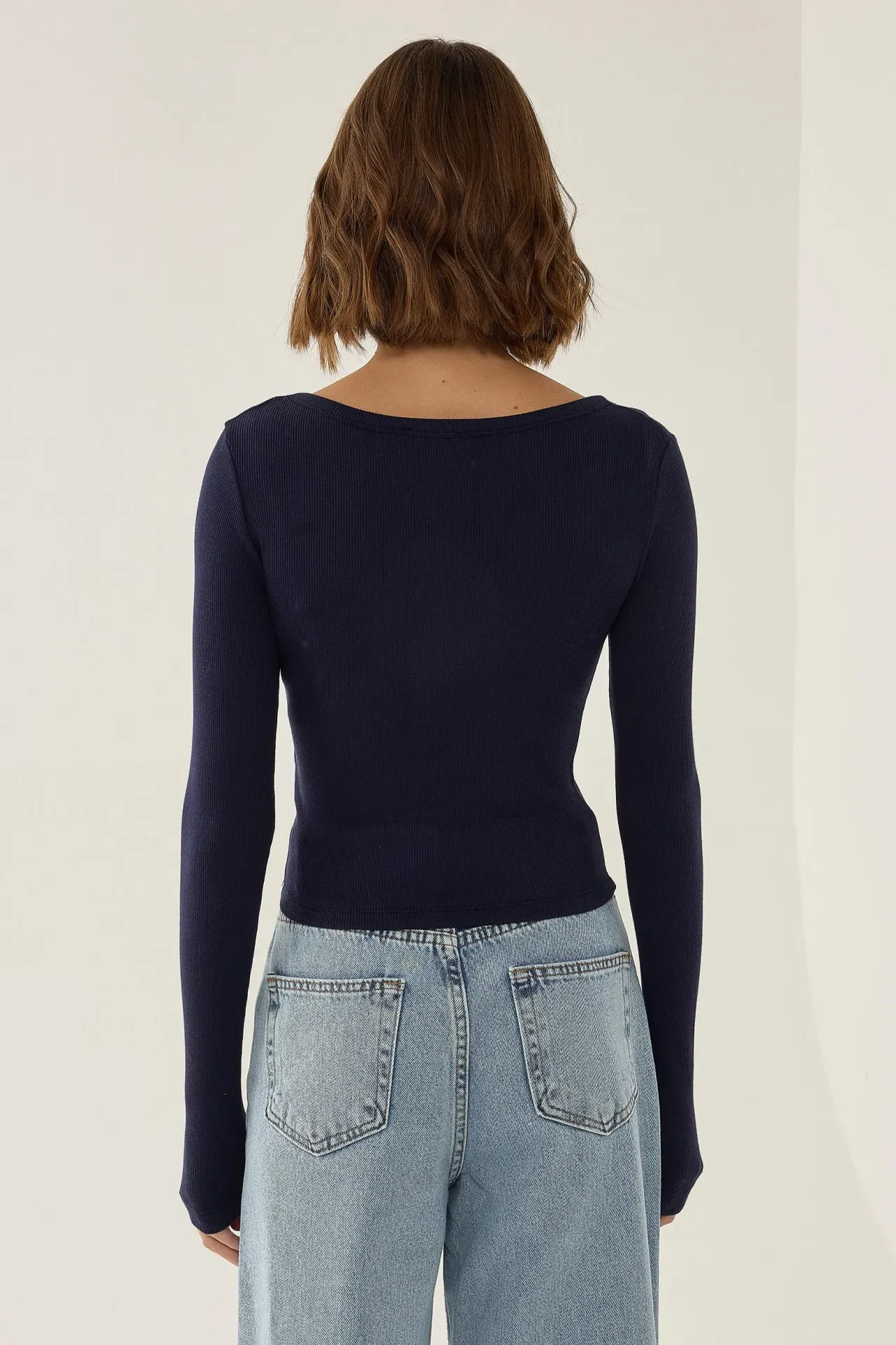 Slim Fit Long Sleeve Top