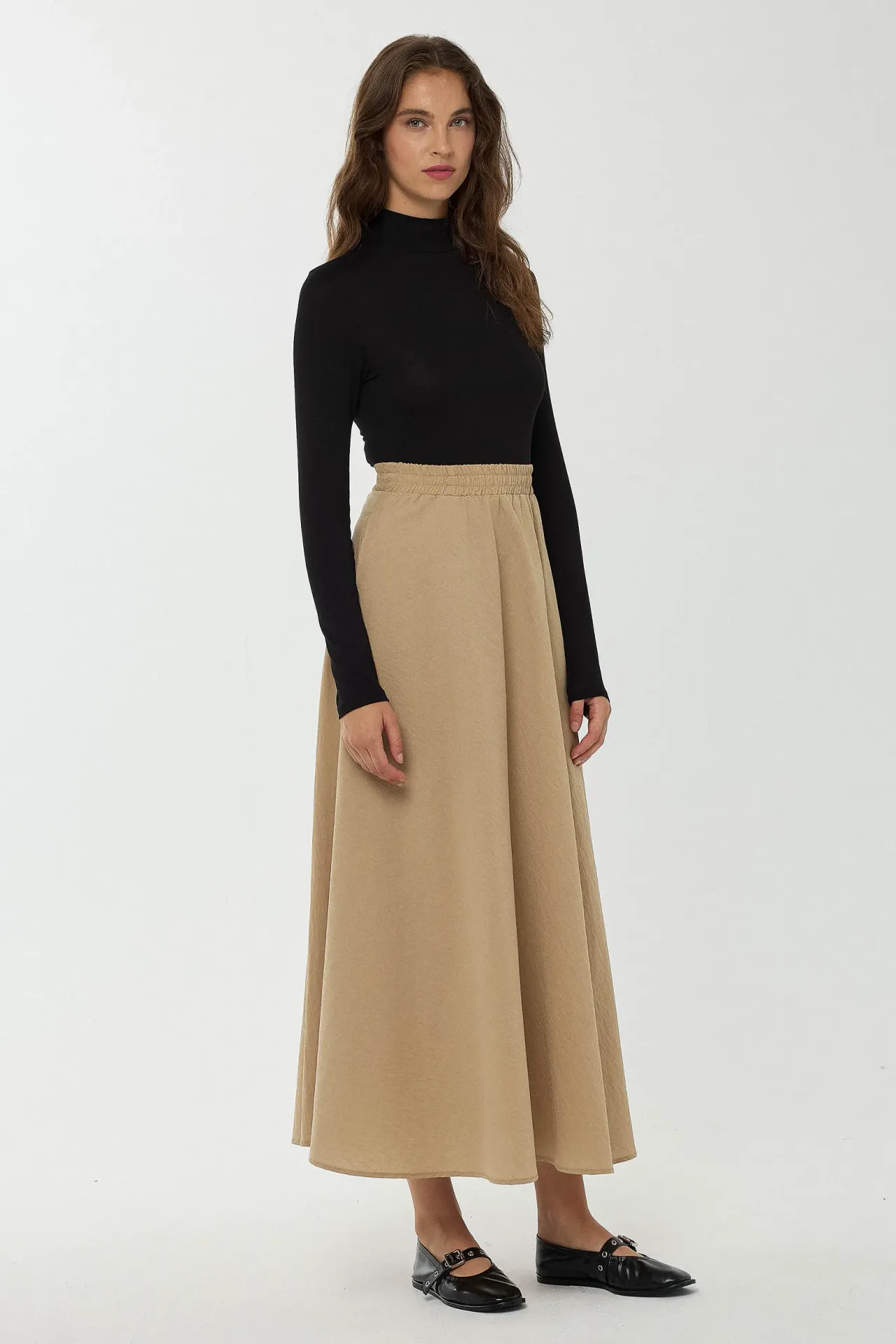 High Waist Maxi Skirt