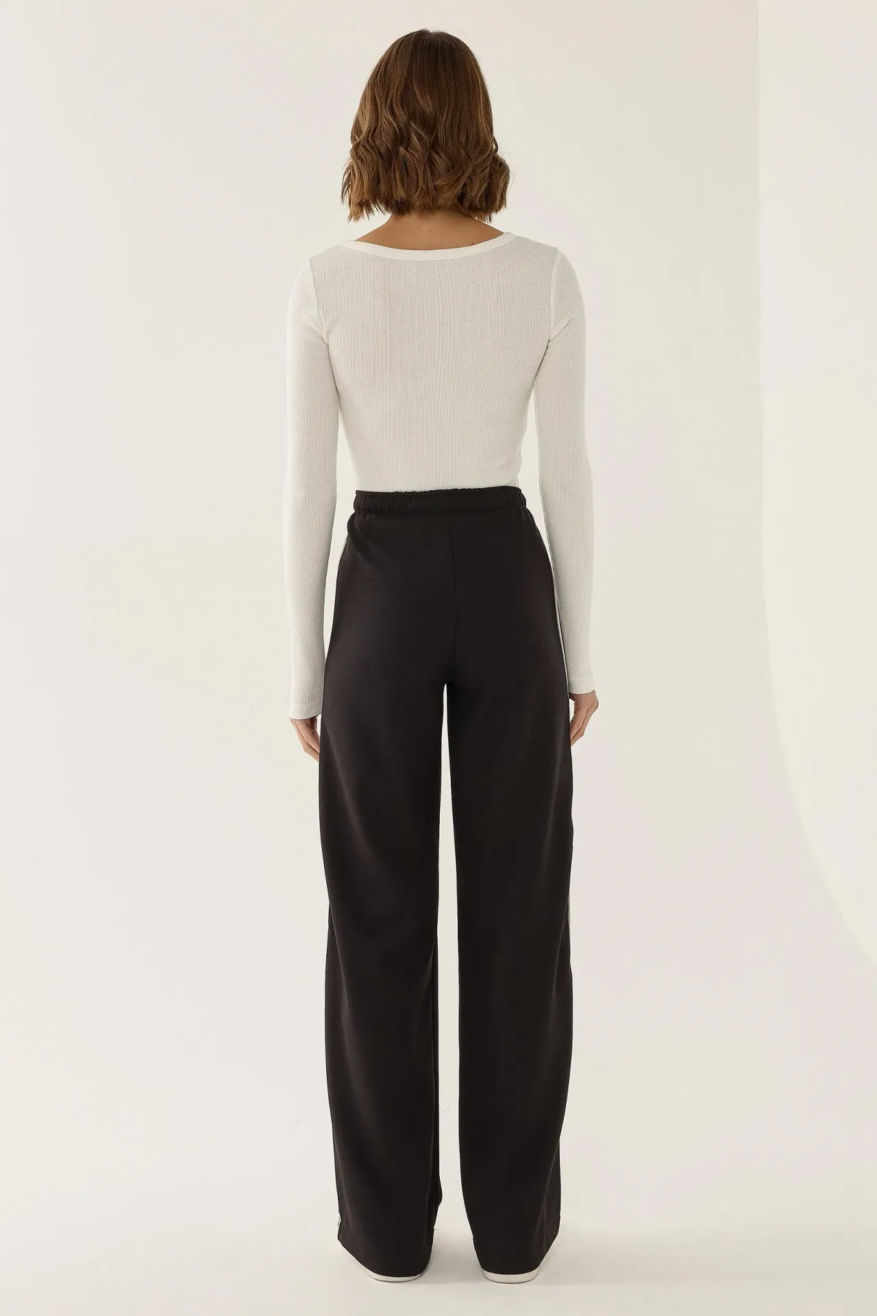 High Waist Wide Leg Sweatpants