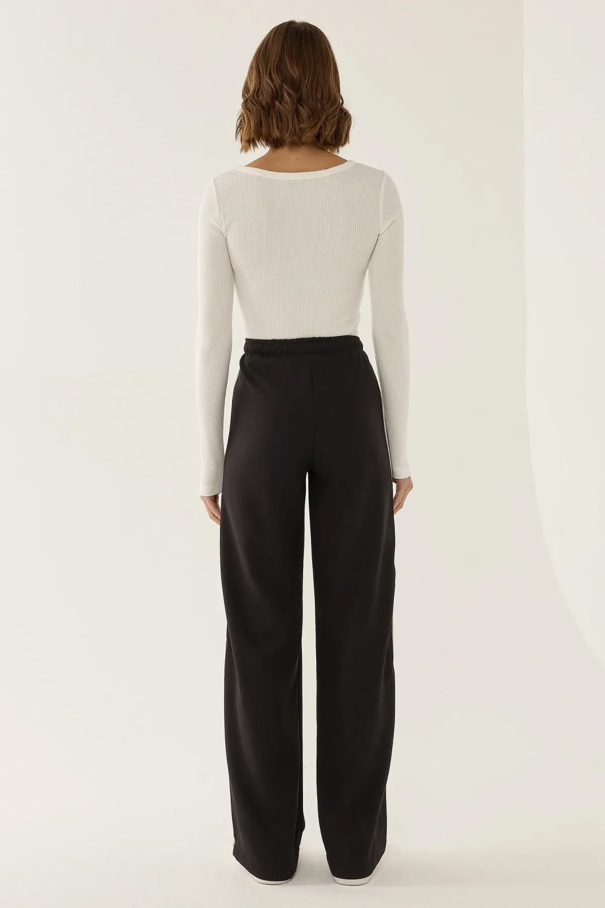 High Waist Wide Leg Sweatpants 5